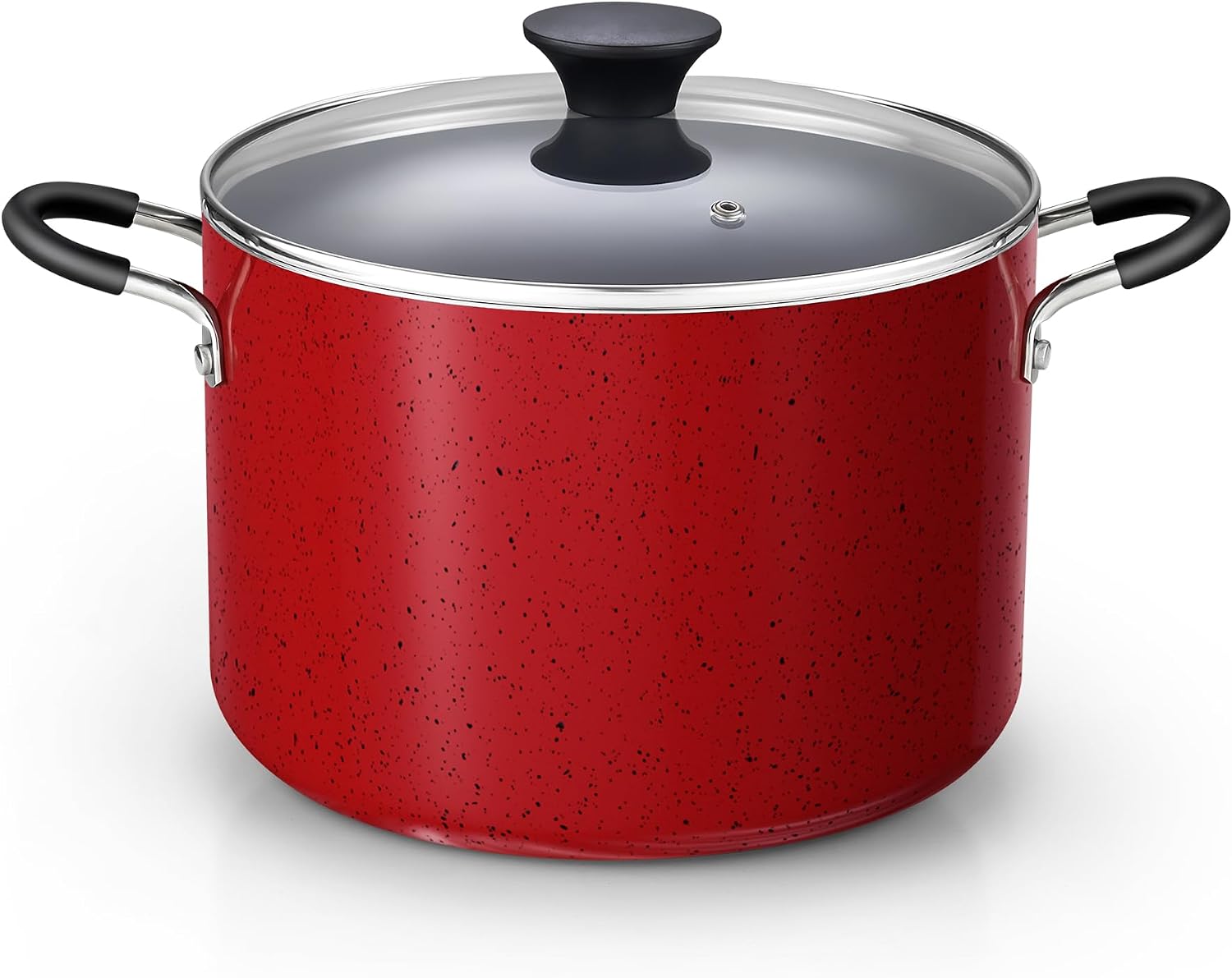 Cook N Home 10.5 Quart Non Stick Stock Pot with Lid, Large Pots for Cooking