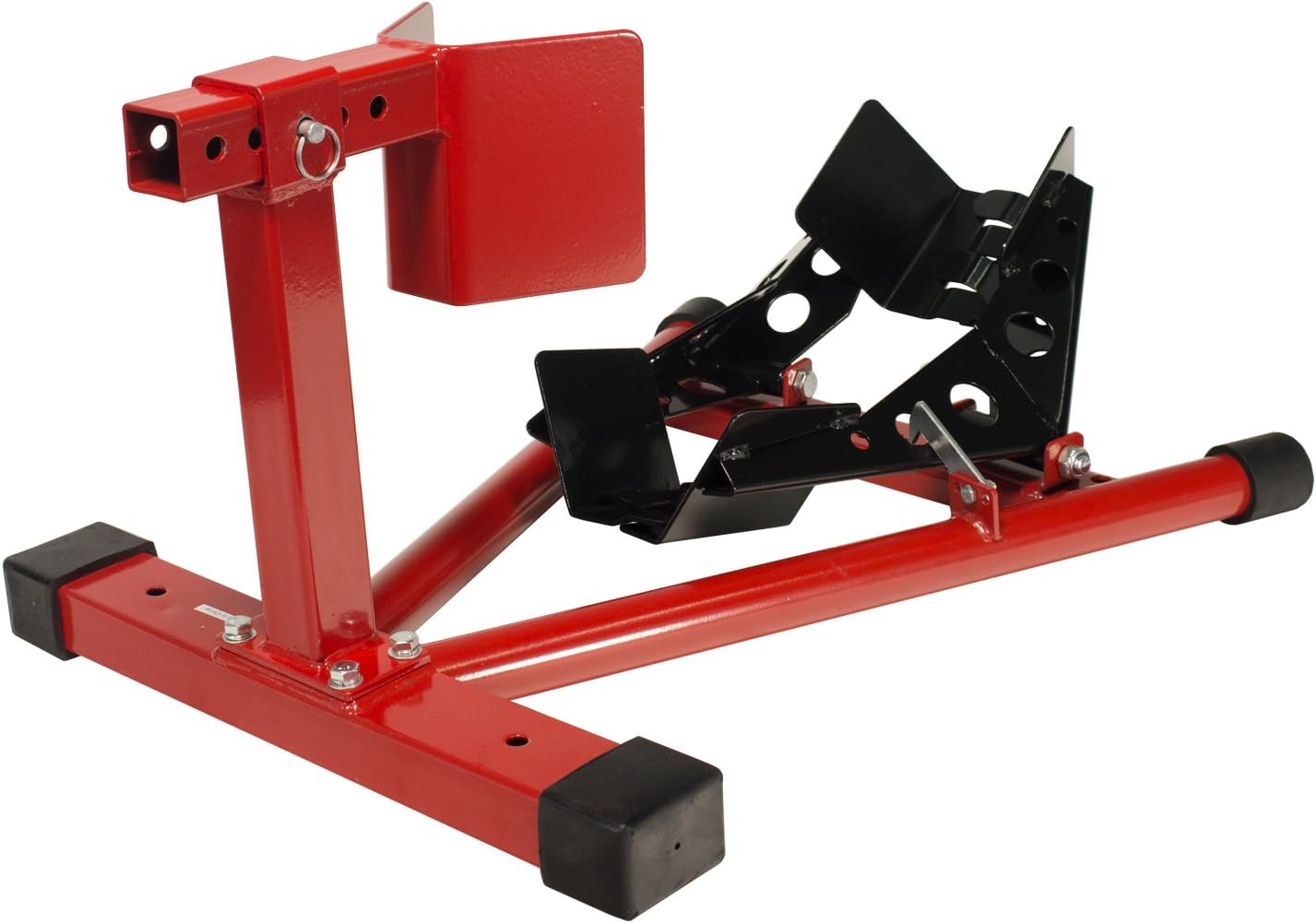 Motorcycle Wheel Chock Locking & Adjusting Stand fits 16" - 21" Tire