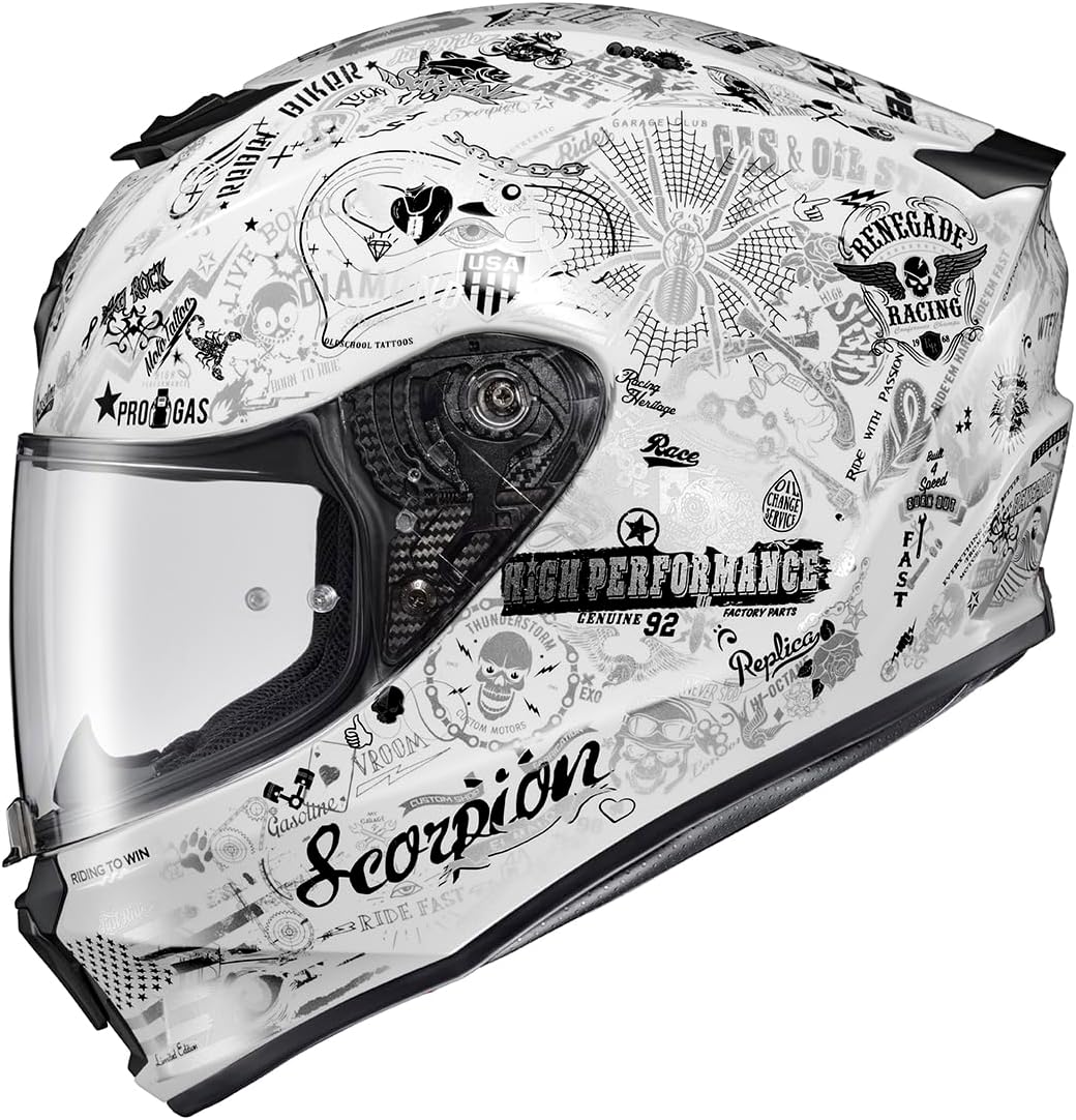 ScorpionEXO R330 Full Face Motorcycle Helmet