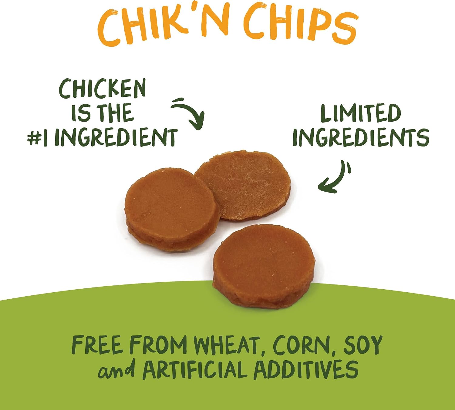 Pet 'n Shape Chik 'n Chips Jerky Dog Treats - 1 Pound