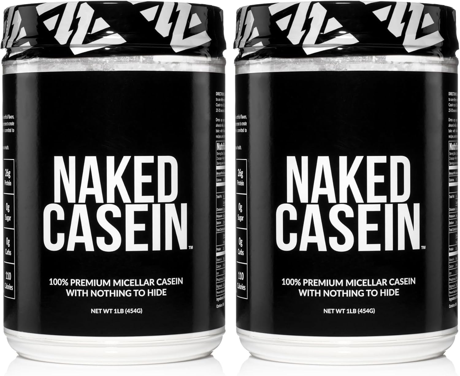 NAKED Casein - Vanilla Micellar Casein Protein - 5 Pound Bulk, NSF Certified, GMO-Free, Gluten-Free, Soy-Free, Preservative-Free - Stimulate Muscle Growth - Enhance Recovery - 61 Servings