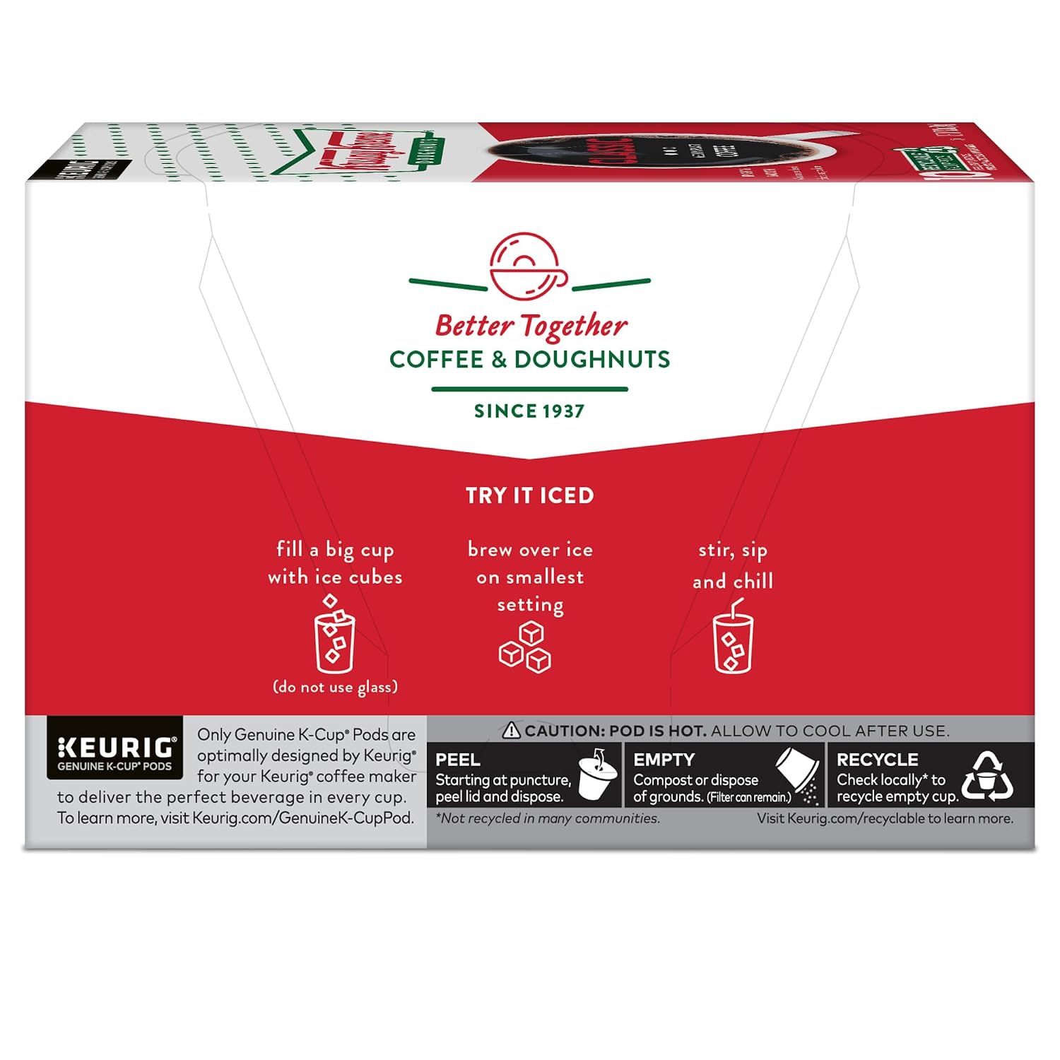 Krispy Kreme Classic Coffee, Keurig Single Serve K-Cup Pods, Medium Roast, 96 Count