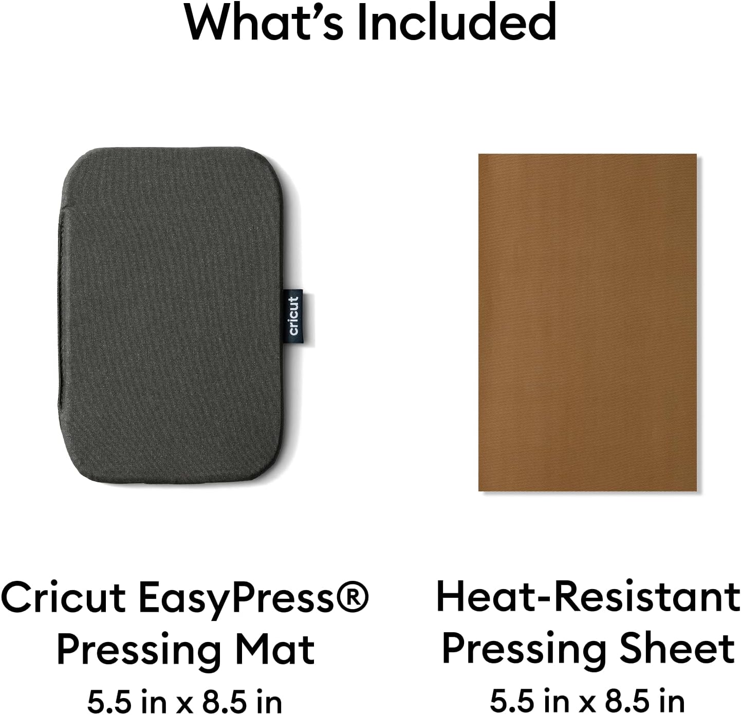 Cricut EasyPress Mat, Protective Heat-Resistant Mat for Heat Press Machines and HTV and Iron On Projects, [12" x 12"] (2004475)