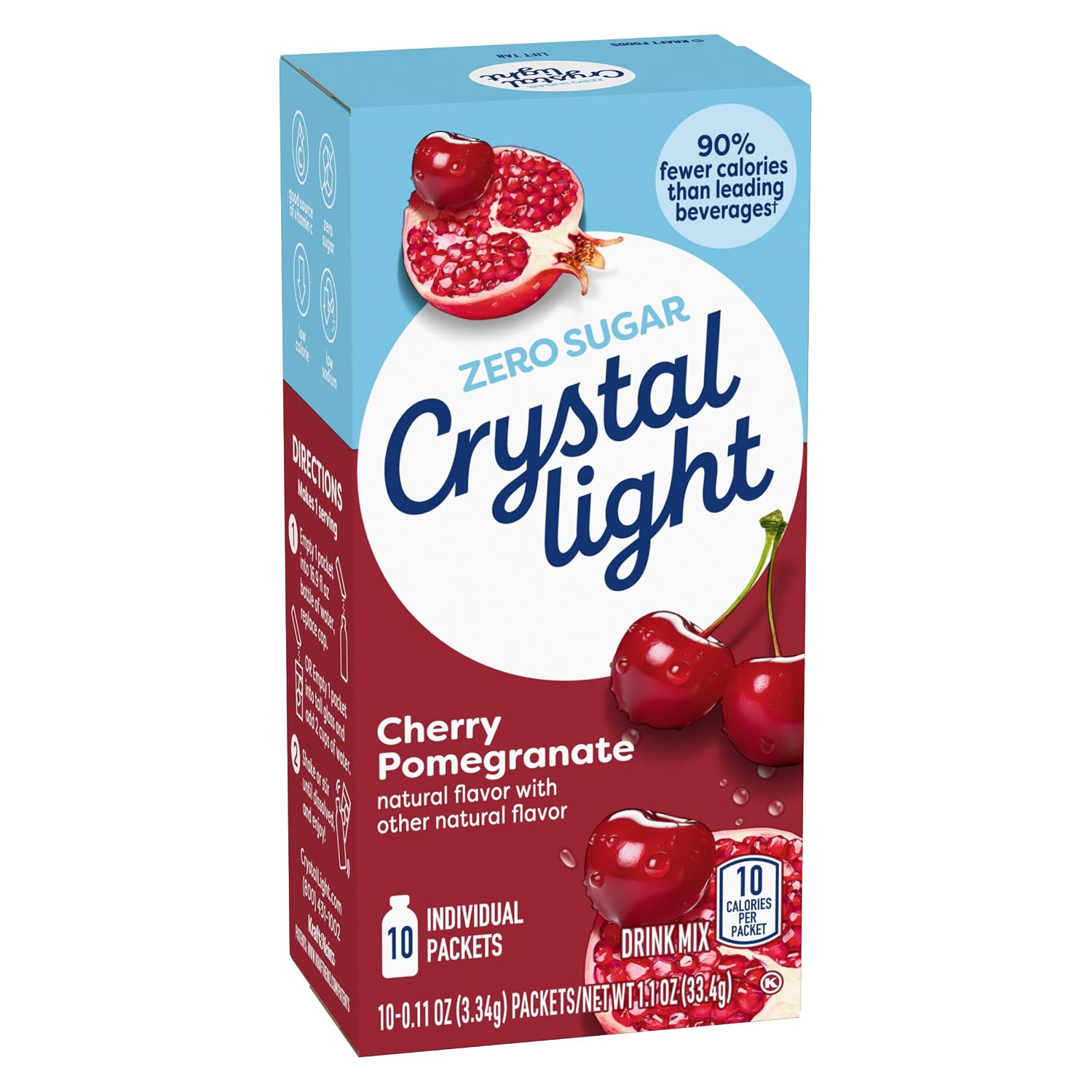 Crystal Light Powdered Drink Mix, 120 On-the-Go Pkts, Wild Strawberry