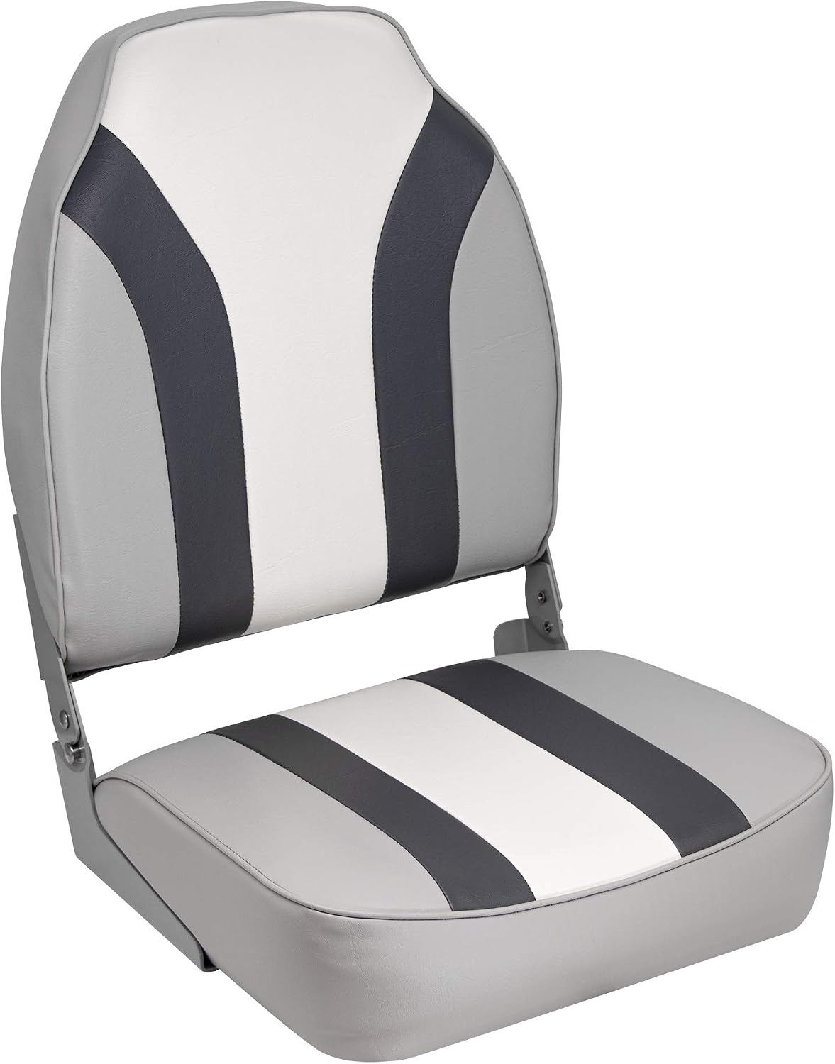 Wise Classic Stripe High Back Boat Seat