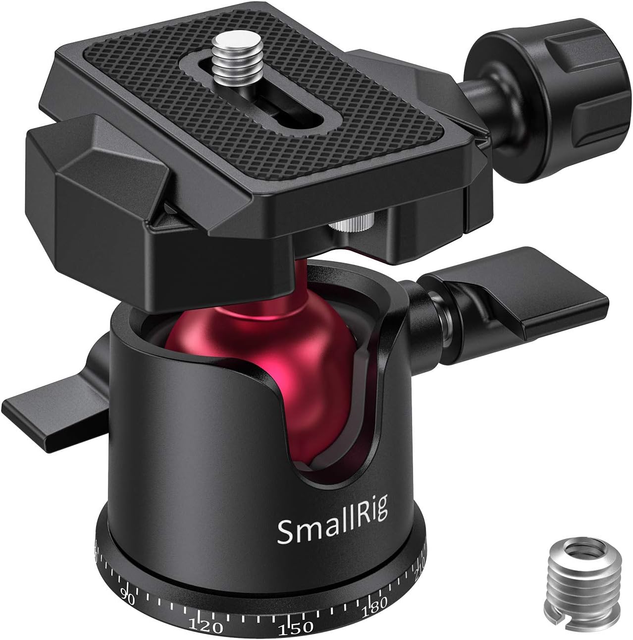SmallRig Mini Ball Head with 360° Panoramic & Quick Release Plate - BUT2665