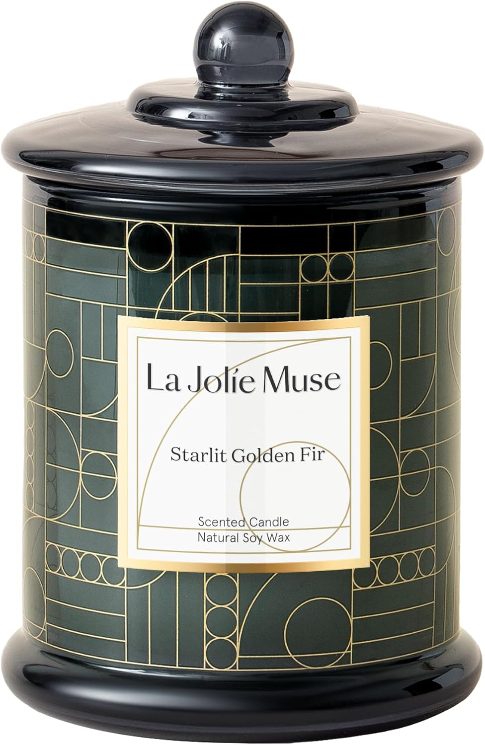 LA JOLIE MUSE Jasmine Floral Scented Candles for Home, Natural Soy 70 Hrs | Luxury White Jar Candle, Clean Non Toxic, Decorative Candle for Candle Warmer, Gifts for Women & Mom, Floral Engaged Candles