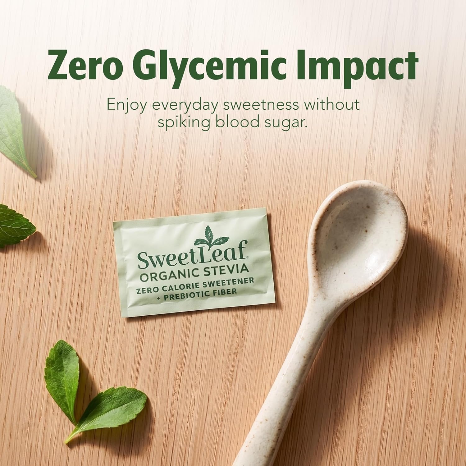 SweetLeaf Organic Stevia Powder Sweetener, Sugar Free - 70 Packets (2 Pack) | Zero Calorie Sweetener No Erythritol, Stevia Leaf Extract, Natural Sugar Substitute for Coffee & Baking, Prebiotic Fiber