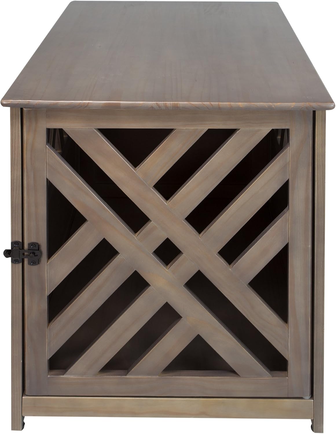 Casual Home Wooden Small Pet Crate, End Table, Espresso,19.5"W x 22.5"D x 22.5"H