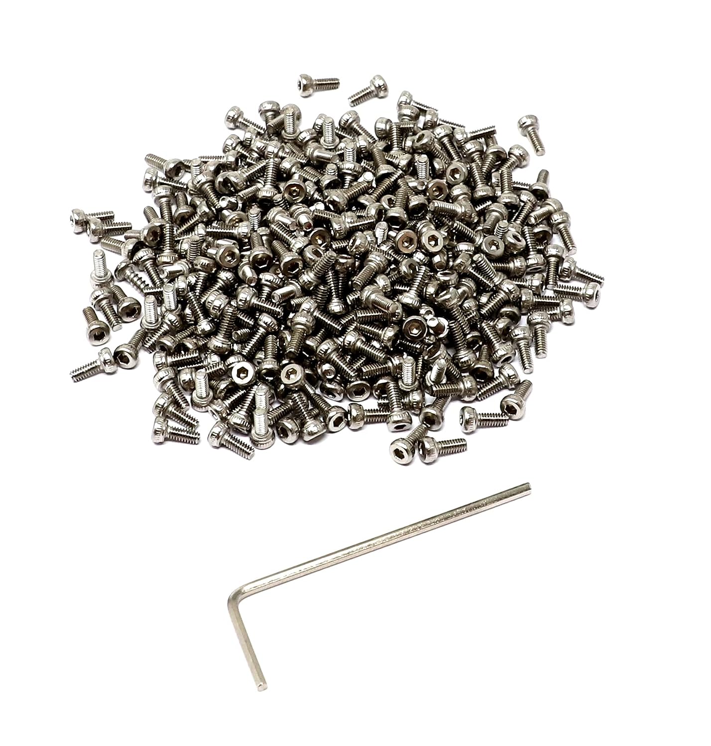 iexcell 20 Pcs M8 x 30/35/40/45/50 mm Stainless Steel 304 Hex Socket Head Cap Screws Bolts Assortment, Fully Threaded