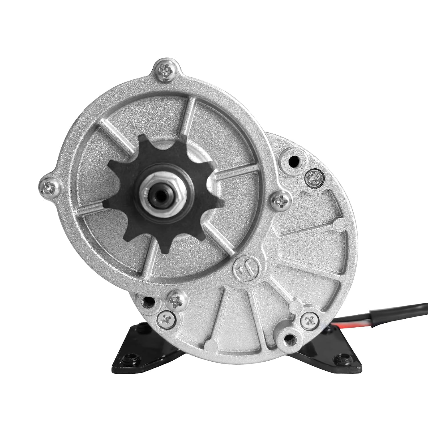 24 Volt 350 Watt MY1016Z3 Gear Reduction Electric Motor with 9 Tooth Sprocket for E Scooter