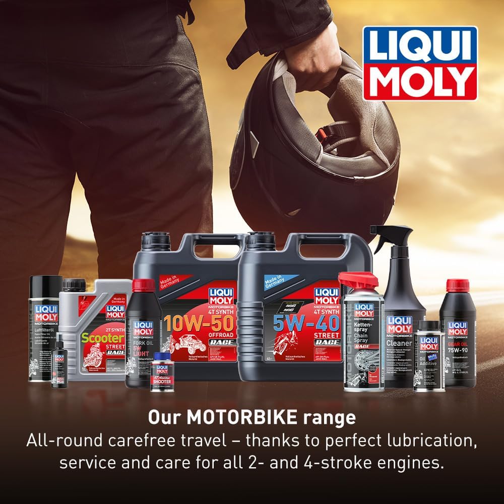 Liqui Moly Motorbike 4T SAE 20W-50 Street | 4 L | 4-Stroke Oil | SKU: 20064