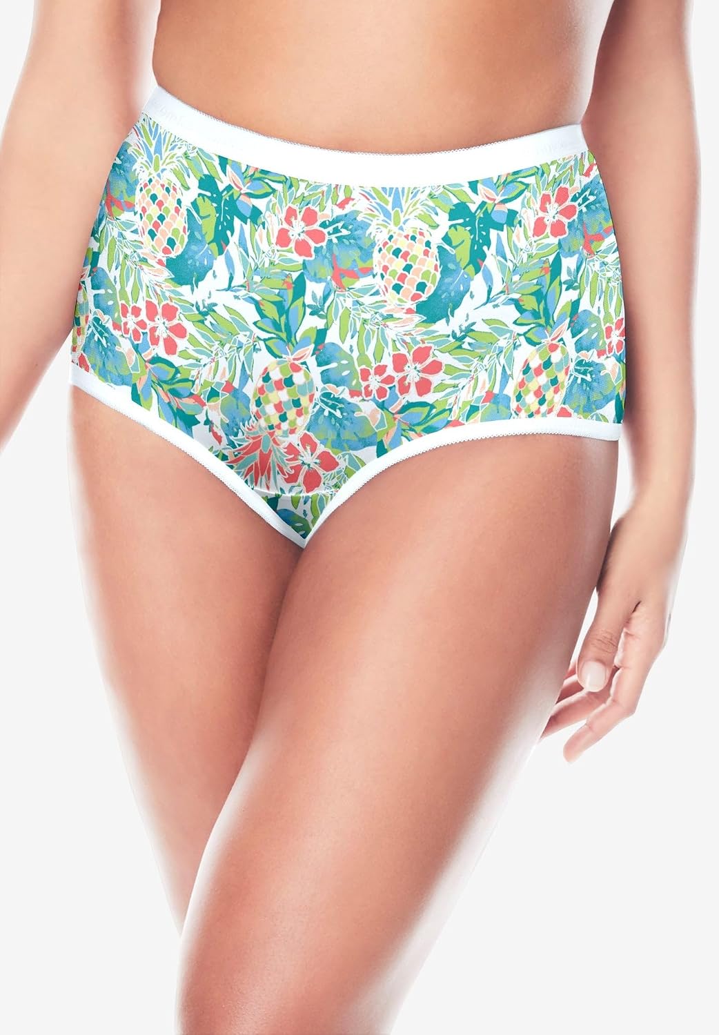 Comfort Choice Full Coverage Cotton Brief 10-Pack