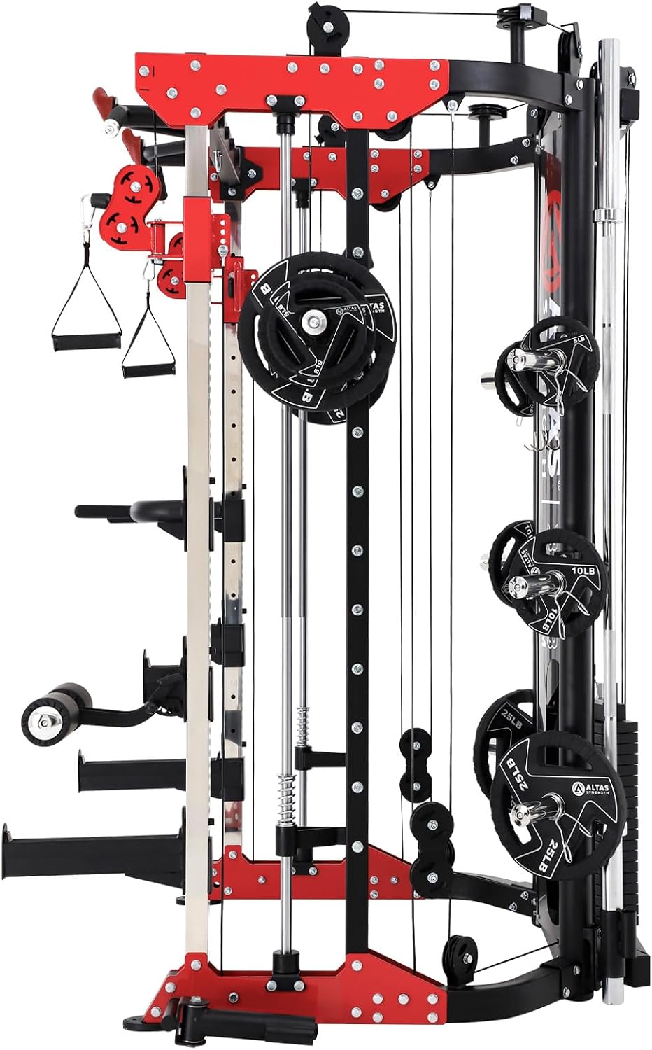 Altas Strength 3058G Smith Machine Home Gym with Dual Weight Stacks