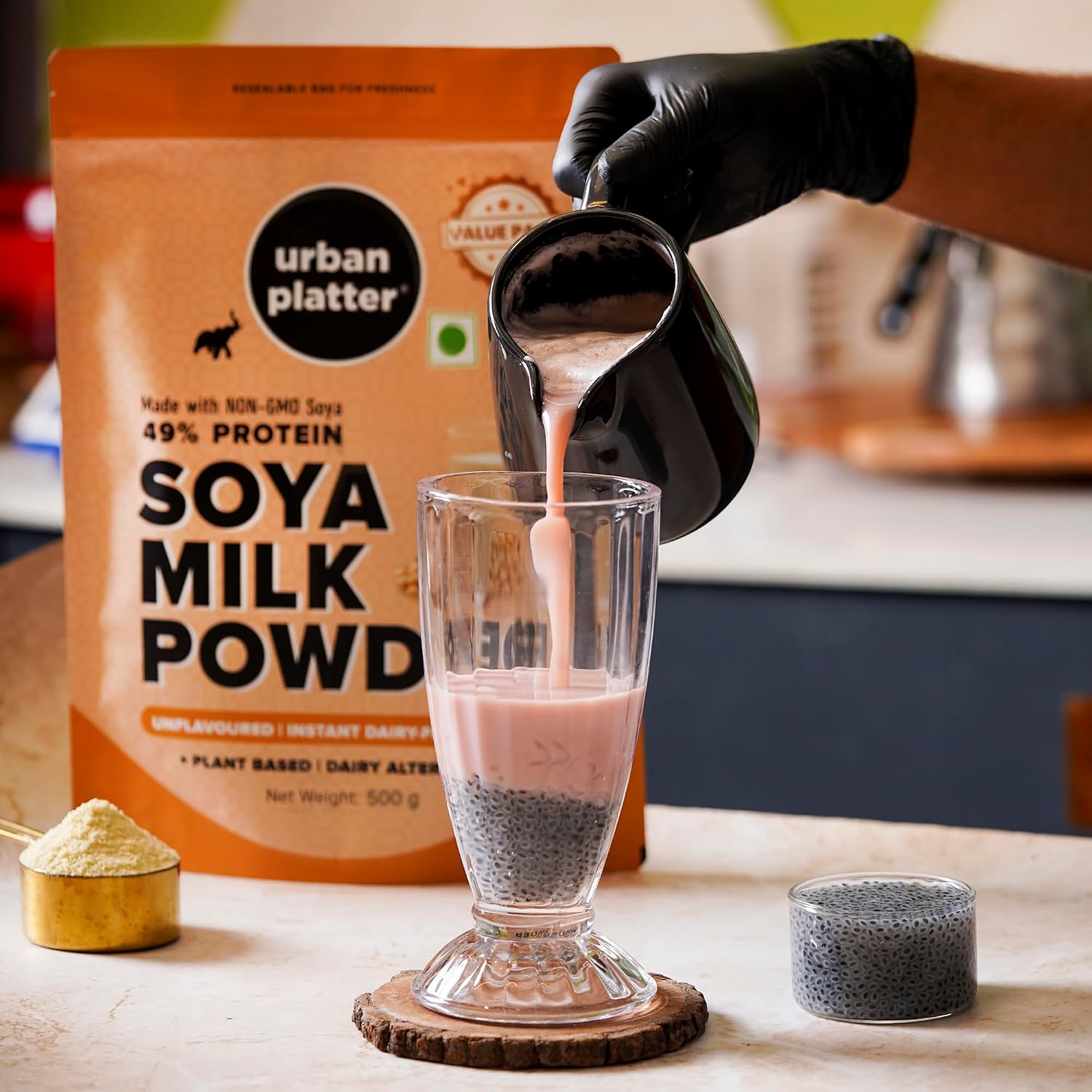 Urban Platter Soy Milk Powder, 400g