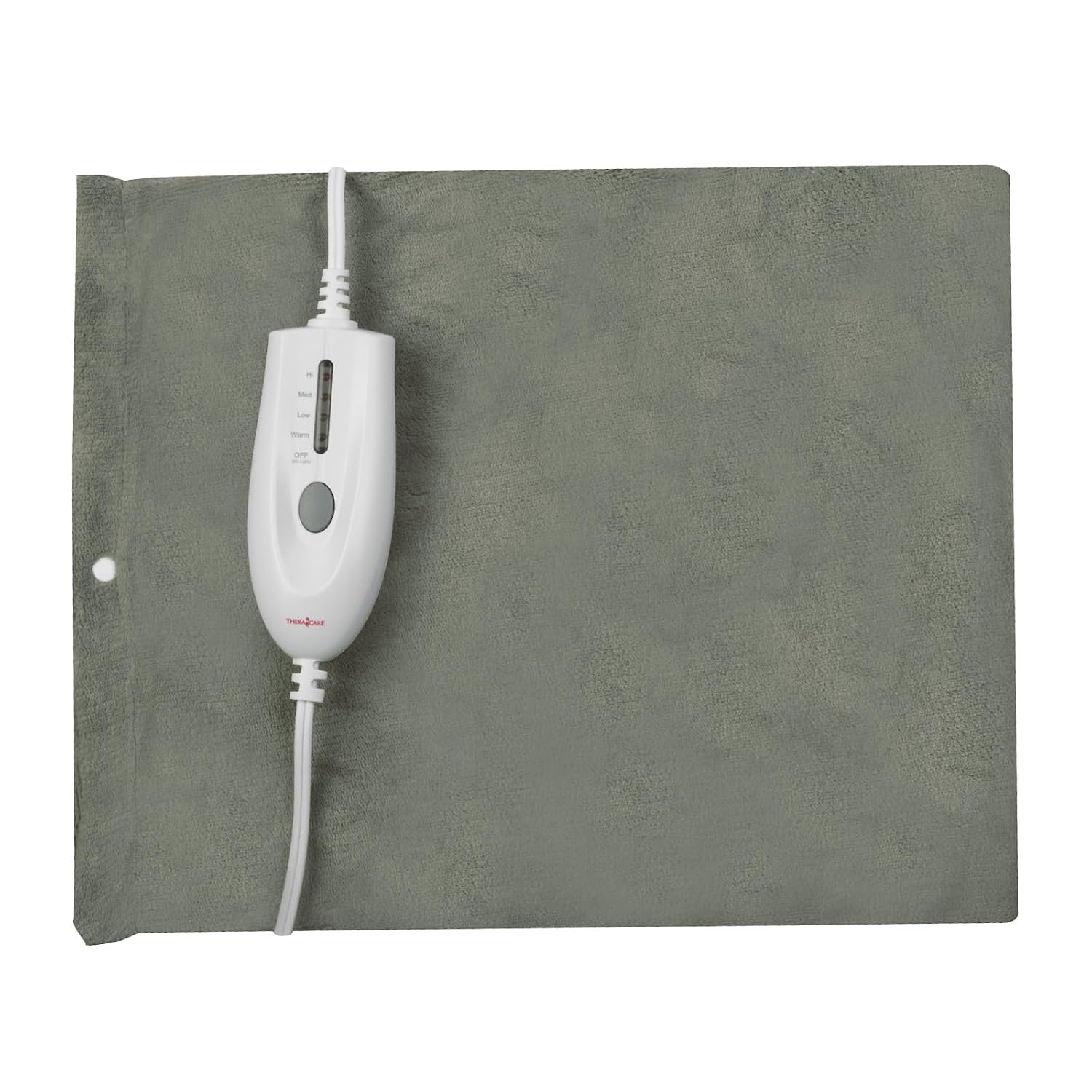 Deluxe Heating Pad Moist/Dry Heat Therapy | Moist & Dry Heat Therapy for Sore Muscles, 4 Heat Settings, Sponge Included, Machine-Washable Cover