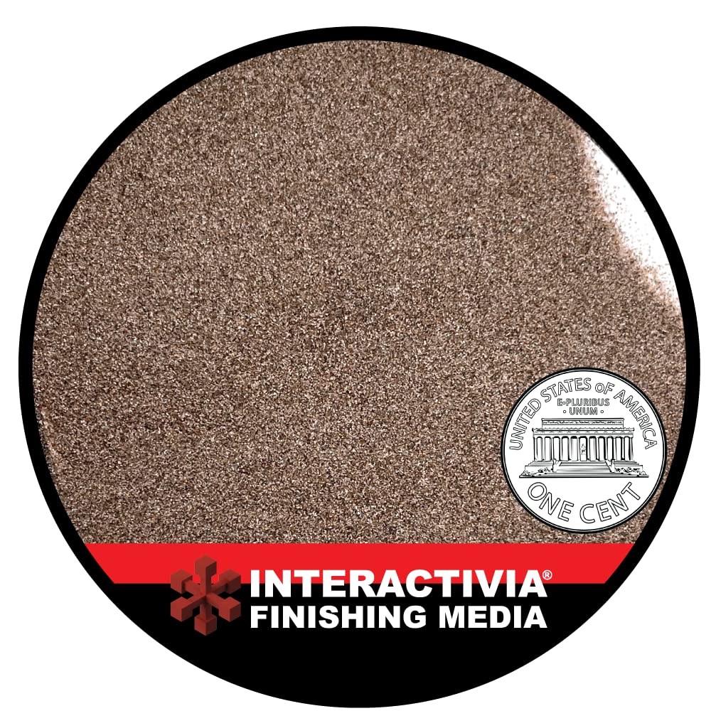 #80 Aluminum Oxide - 8 LBS - Medium Sand Blasting Abrasive Media for Blasting Cabinet and Blasting Guns.