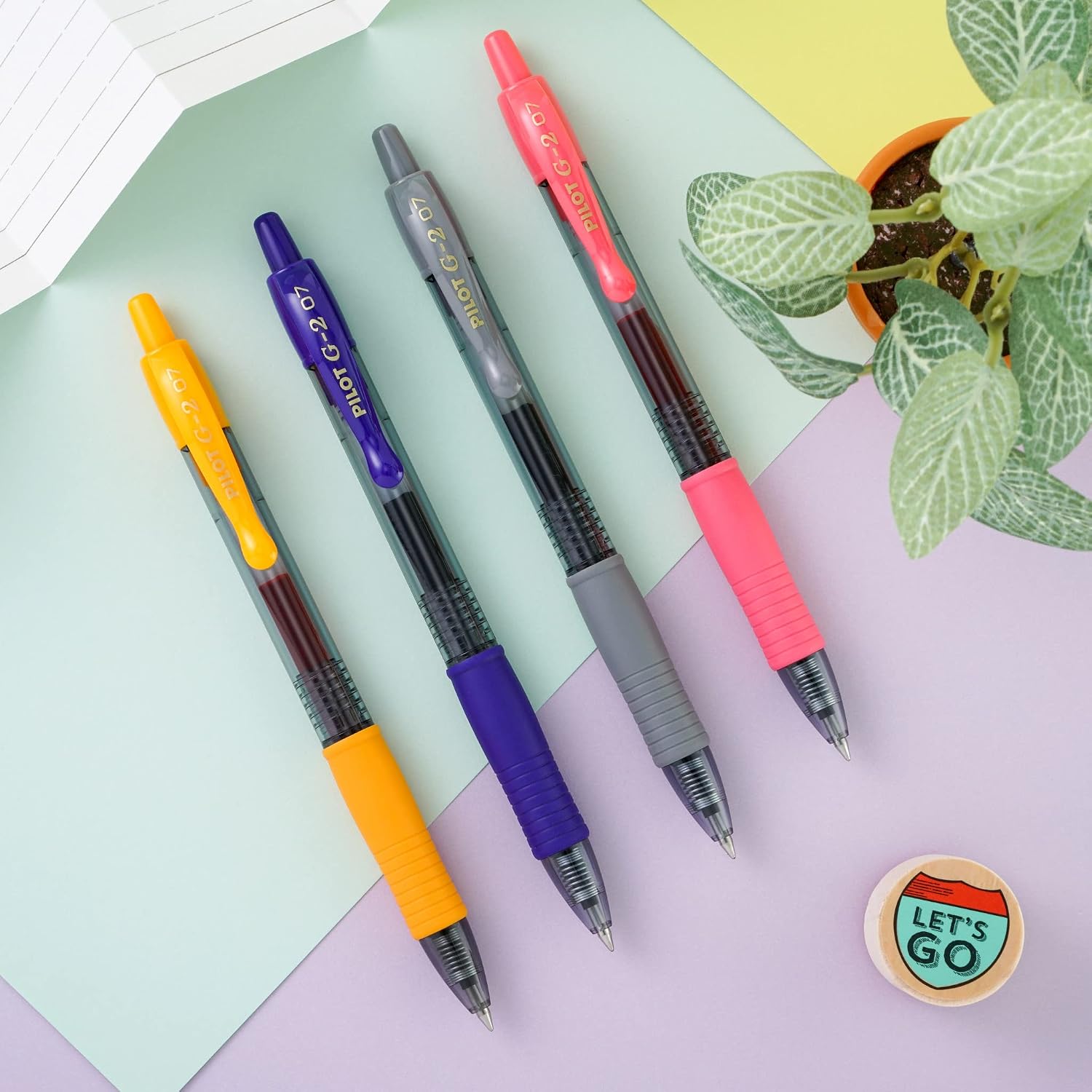 PILOT G2 Pens, 0.7mm, Black Ink, 12-Pack