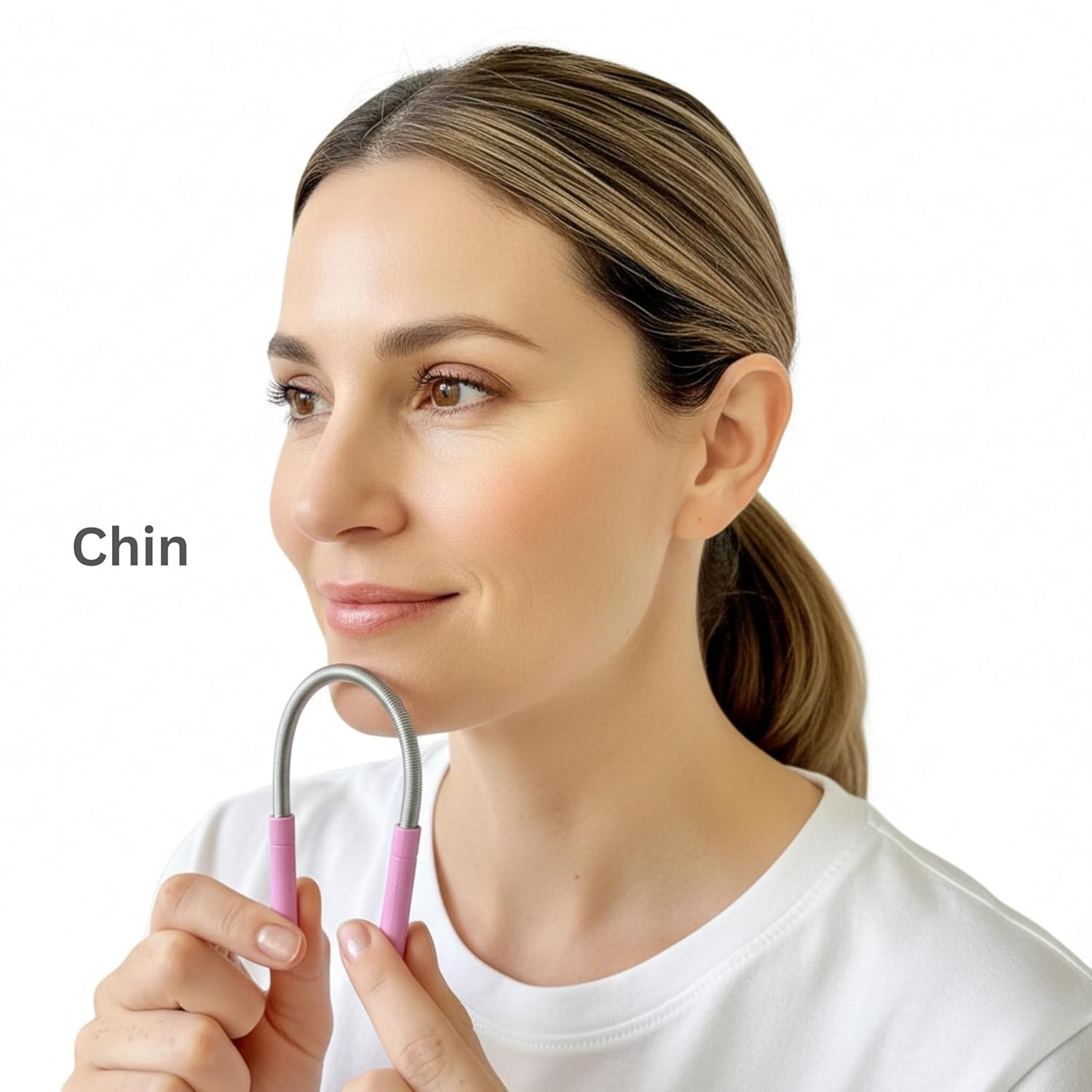 Bellabe Facial Hair Remover for Women, Made in USA, Spring Hair Remover for Face and Chin