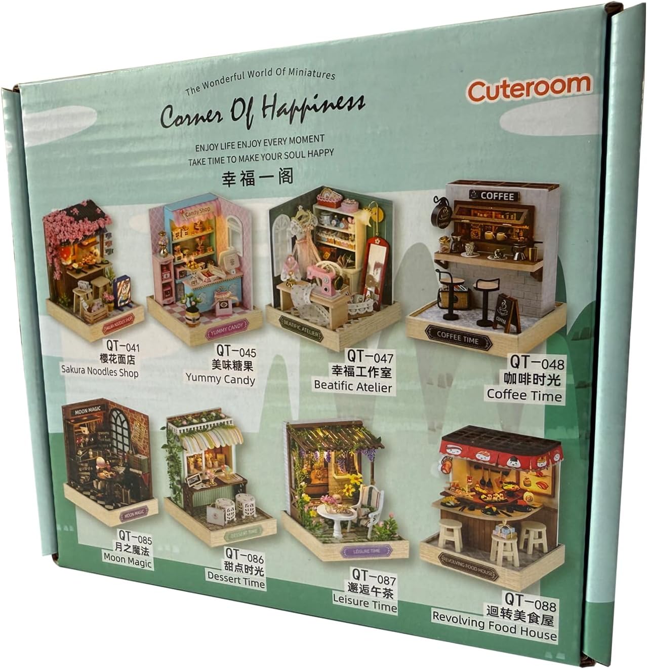 CUTEROOM DIY Doll Room Miniature Furniture Wooden House Kit-Study Room