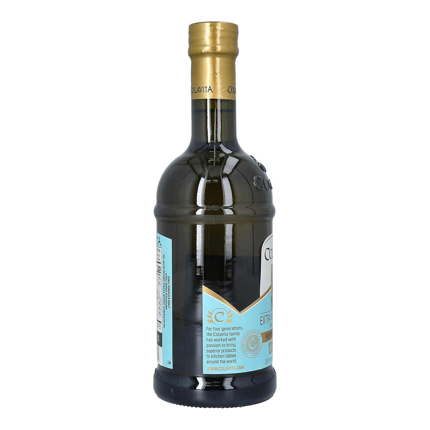 Colavita 100% Greek Extra Virgin Olive Oil, 25.5-Ounce