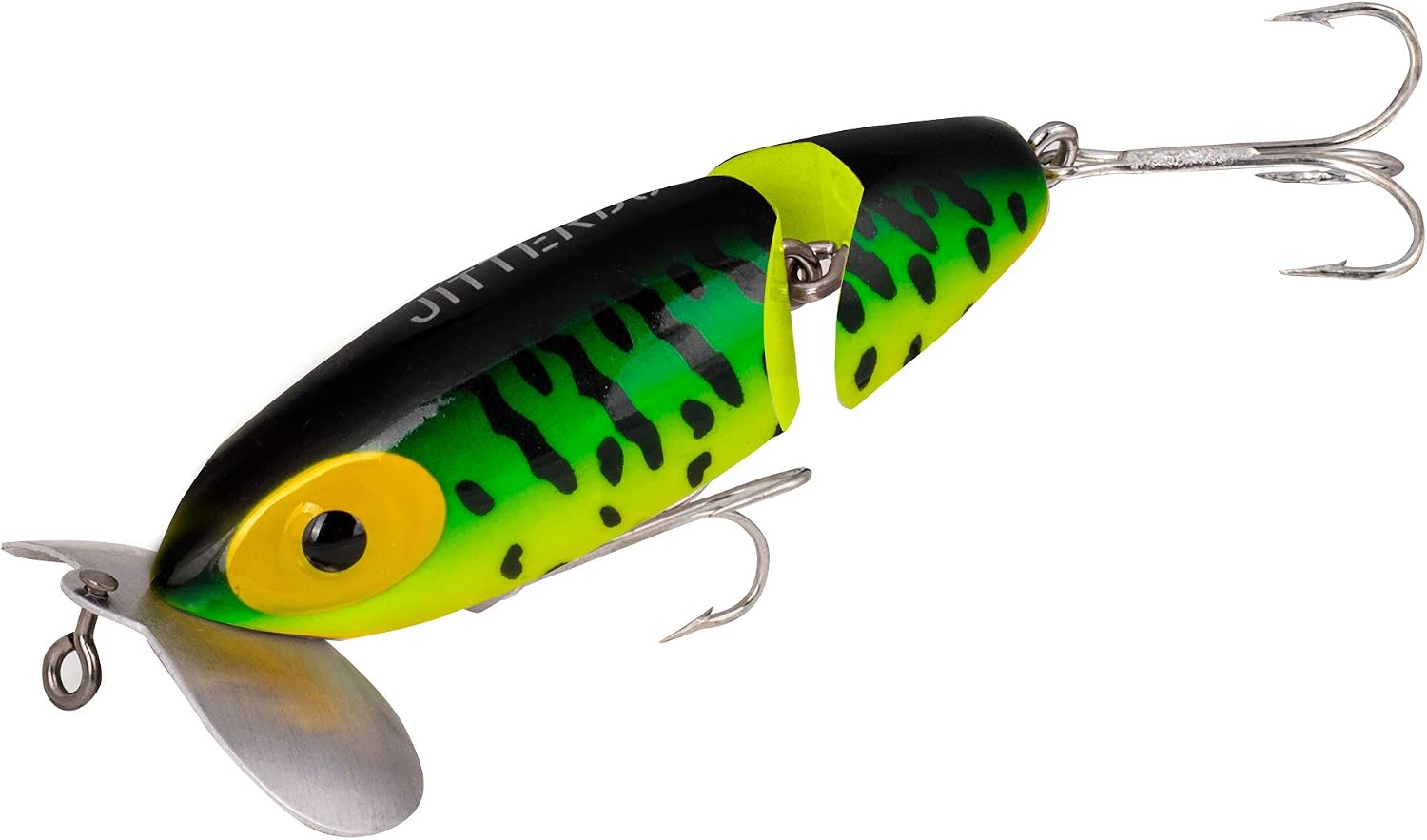 Arbogast Jitterbug Topwater Bass Fishing Lure - Excellent for Night Fishing