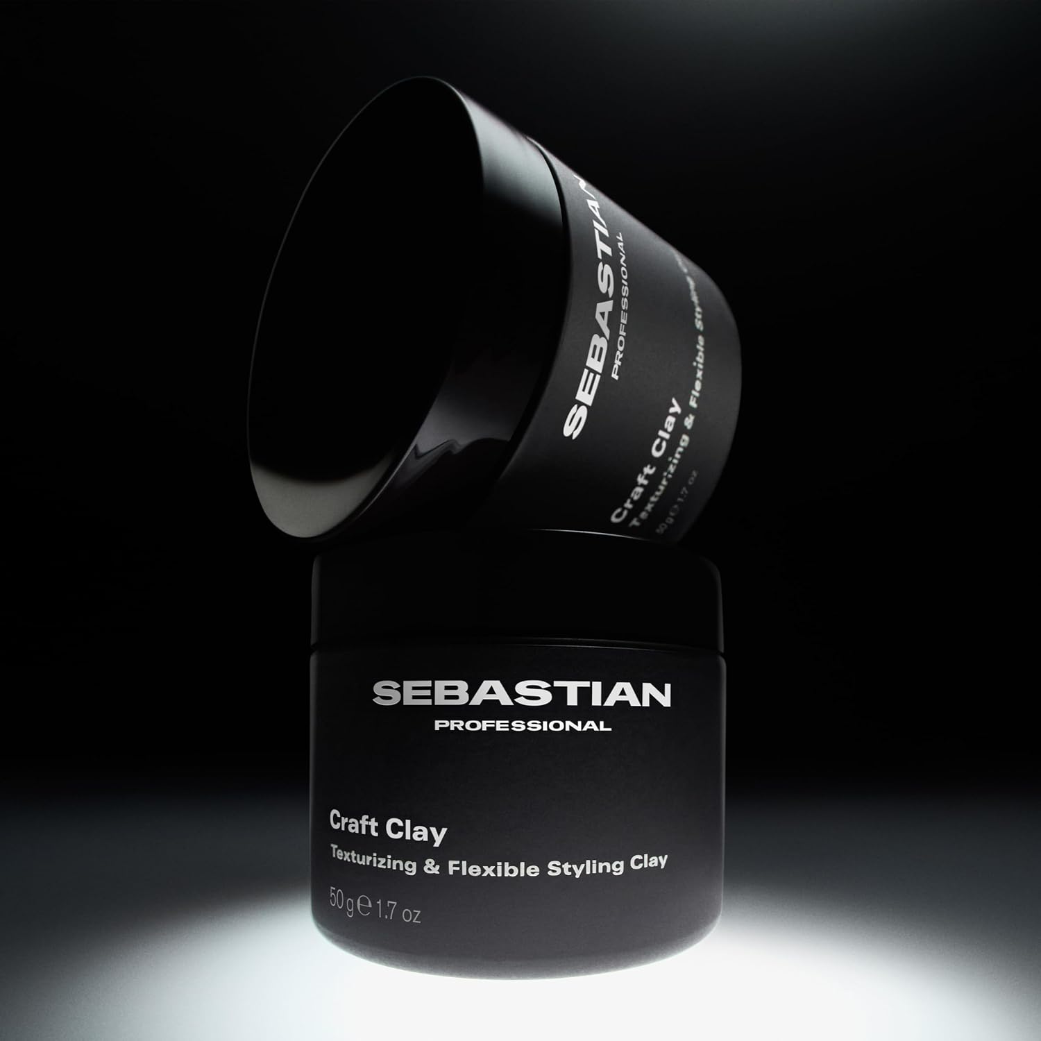 Sebastian Professional Styling Craft Clay | Remoldable Texturizing | Hair Styling Clay for Natural Hold | 1.7 oz