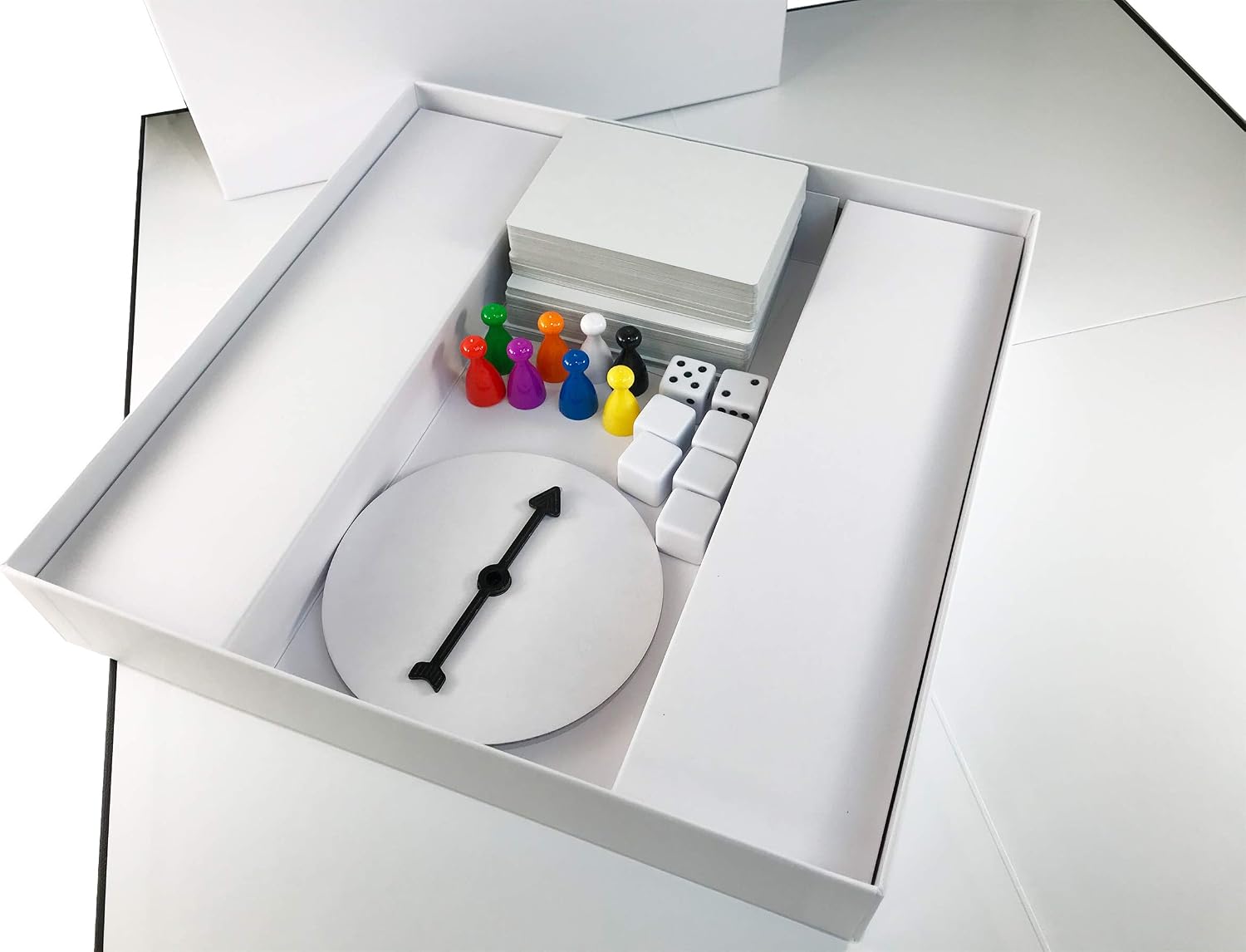 Create Your Own Opoly Board Game Kit with Blank Board & Game Pieces