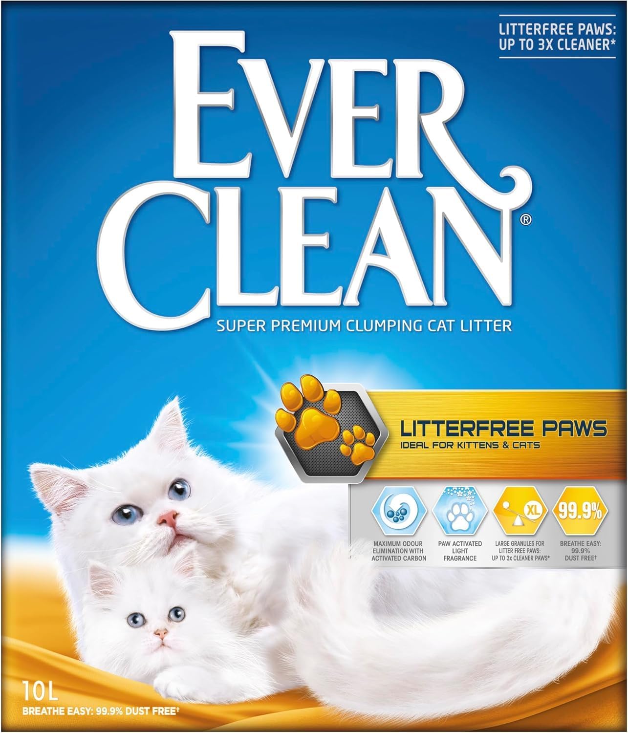 Ever Clean Extra Strong Clumping Cat Litter, 10 Litre, Scented