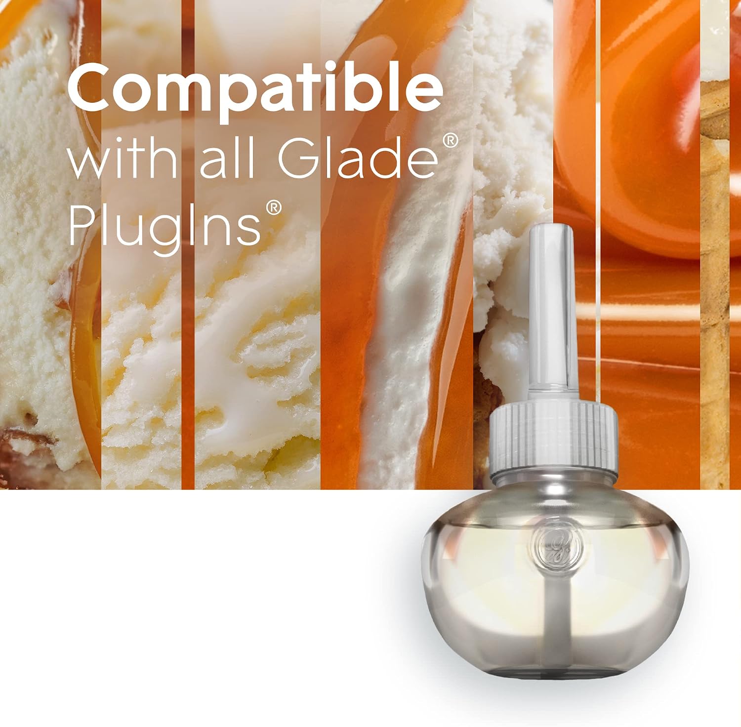 Glade PlugIns Refills Air Freshener, Scented and Essential Oils for Home and Bathroom, Tranquil Lavender & Aloe, 1.34 Fl Oz, 2 Count