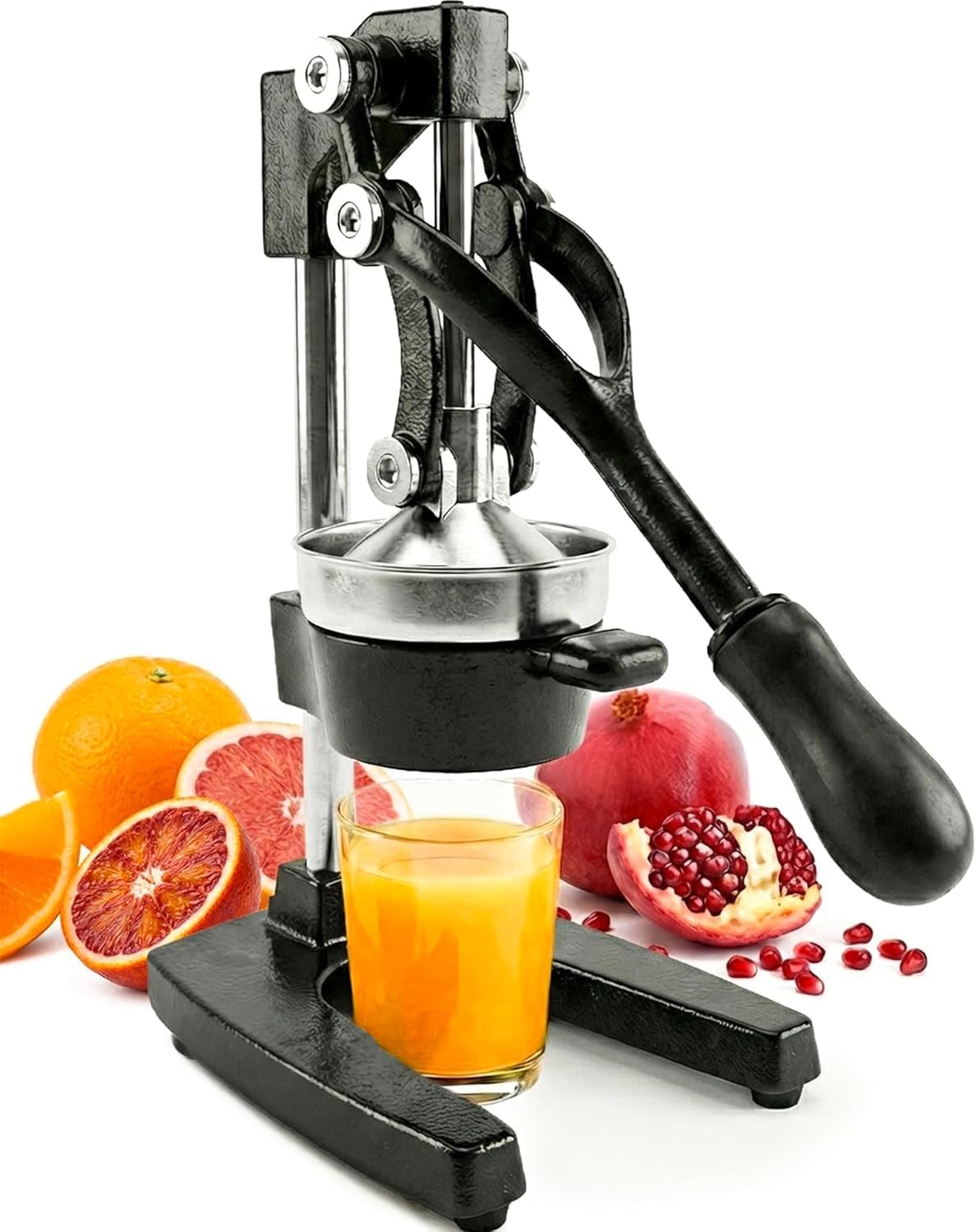 Eurolux Ultra-Premium Cast Iron Juicer | Extra-Large, Heavy Duty, Commercial Grade