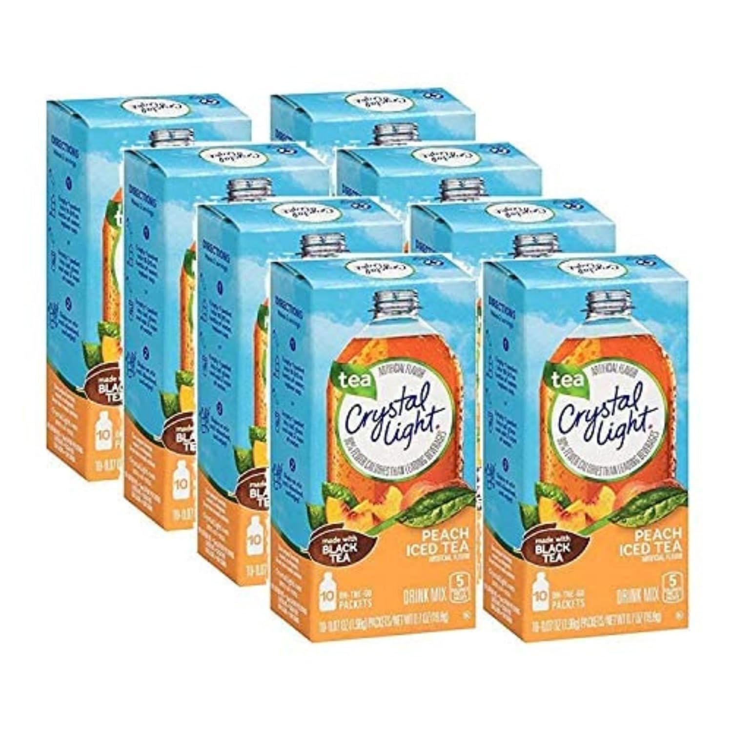 Crystal Light On-The-Go Drink Mix Packets, Sugar Free Powdered Water Enhancer, Naturally Flavored Low Calorie Beverage Mix, Cherry Pomegranate, 0.11 Ounce Packets, 10 Count (Pack of 4)