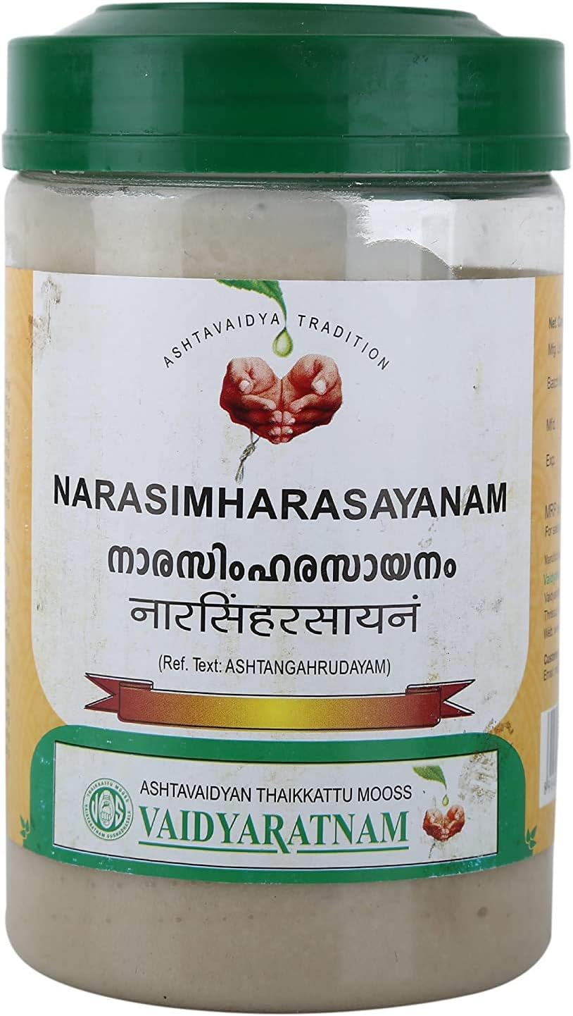 Vaidyaratnam Narasimha Rasayanam 350g Ayurvedic herbal products, Ayurveda Organic products