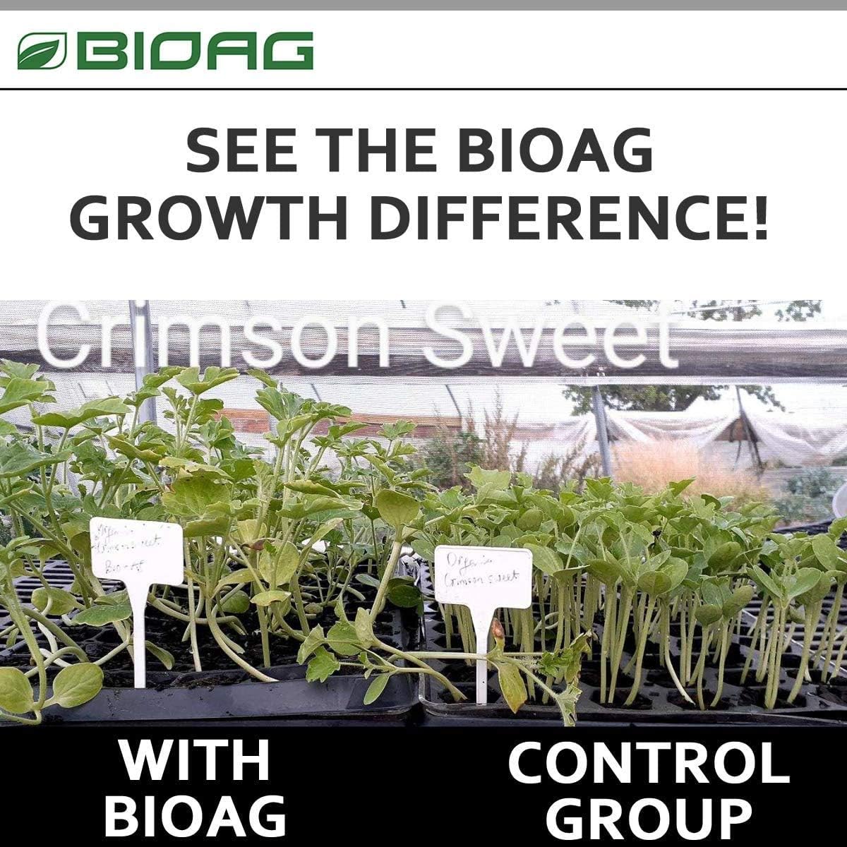BioAg TM7 Organic Humic Acid Soil Conditioner Plus Essential Micronutrients, Dry Amendment for All Plants, S B Co Cu Fe Mn Mo Zn (300 Grams)