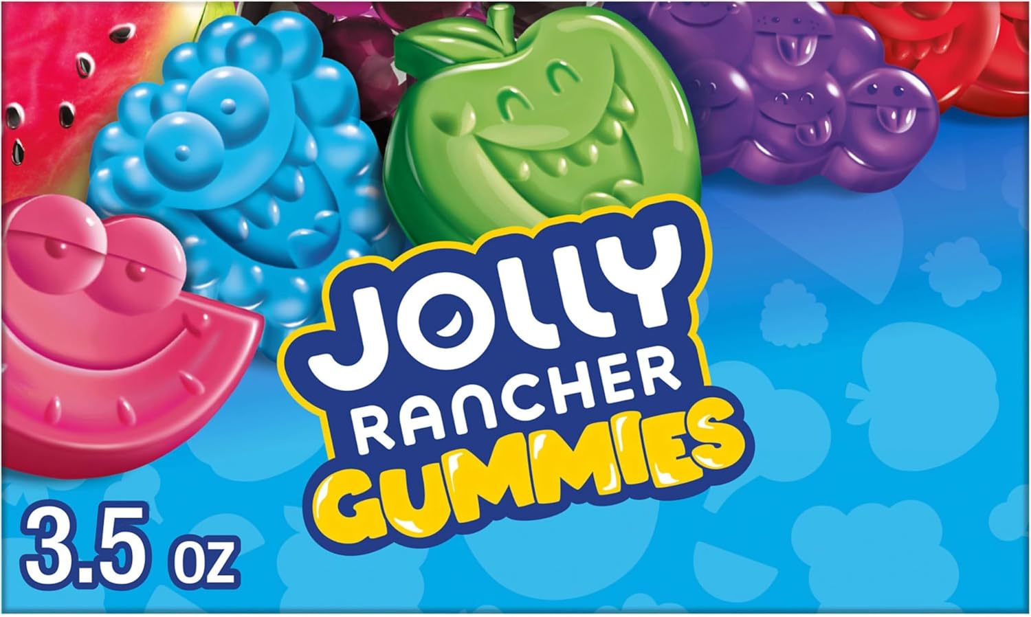 JOLLY RANCHER Gummies Original Fruit Flavored Gummy Candy Box, 3.5 oz