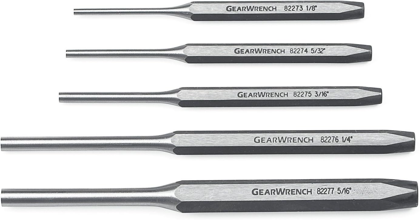 GEARWRENCH 5 Pc. Pin Punch Set - 82309