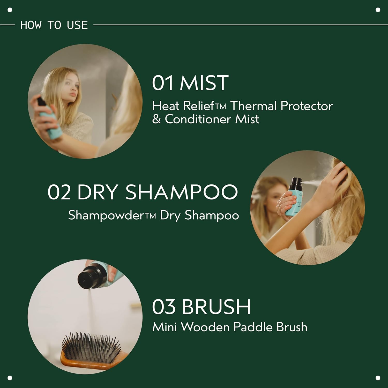 Aveda Wooden Paddle Hair Brush | Detangling, Smoothing Brush | Straightening, Blow Drying | All Hair Types