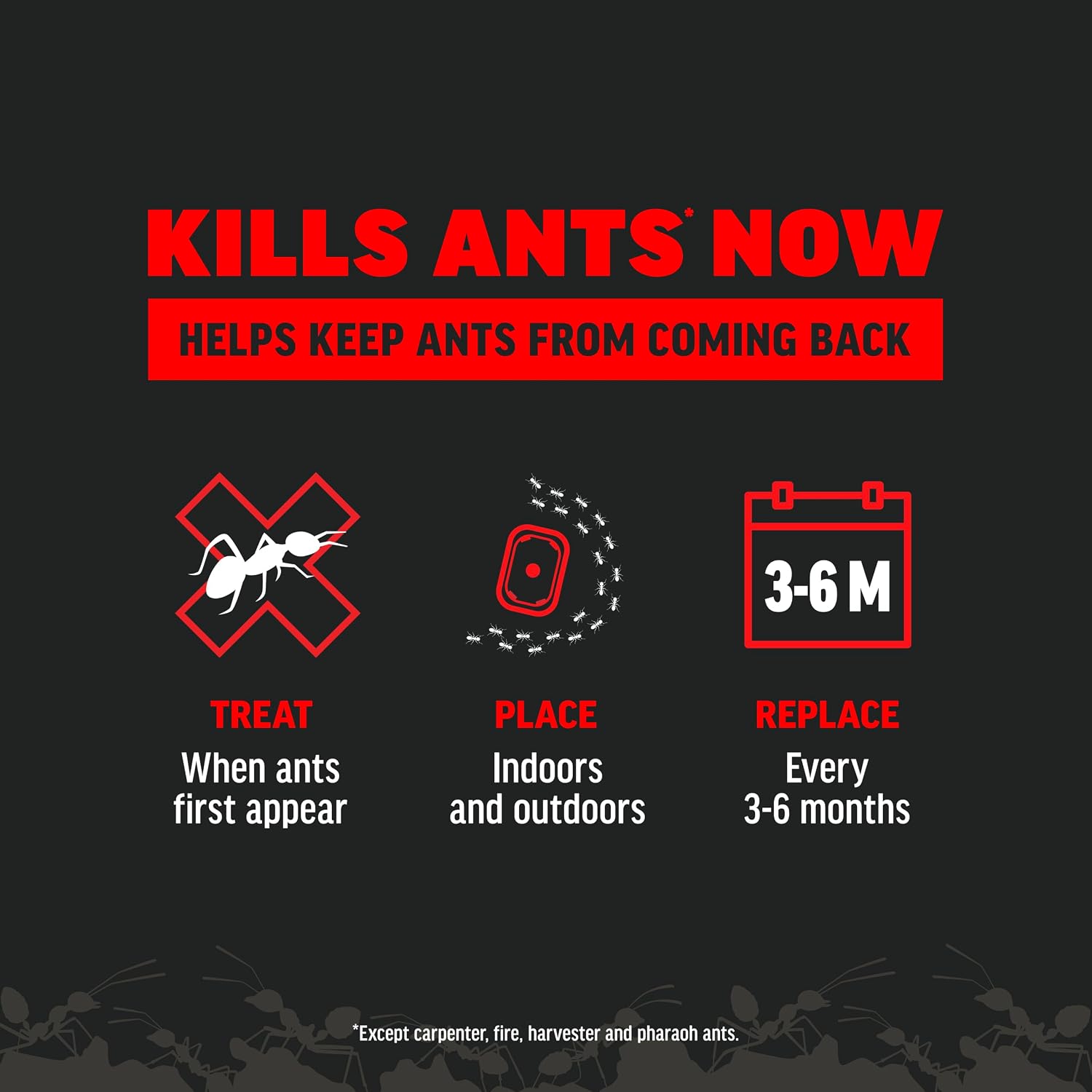 Amdro Ant Killer Bait Stations, 8-Pack Stakes- Indoor or Outdoor Use, Kills the Queen & the Entire Colony | Ready-to-use, pre-filled
