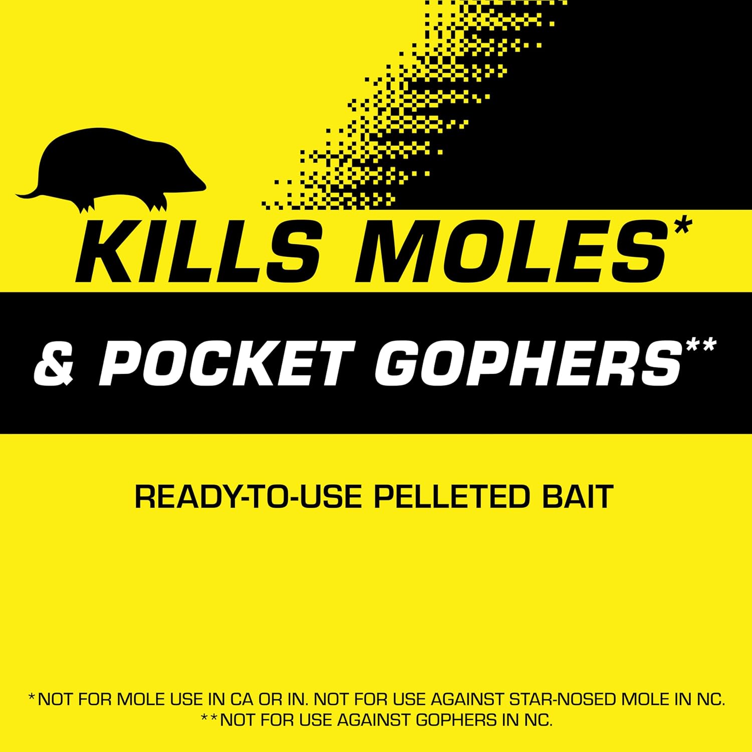 Tomcat Mole & Gopher Repellent Granules, 4 lbs. | Mole Repellent Granules Formulated with Castor Oil, For Lawns