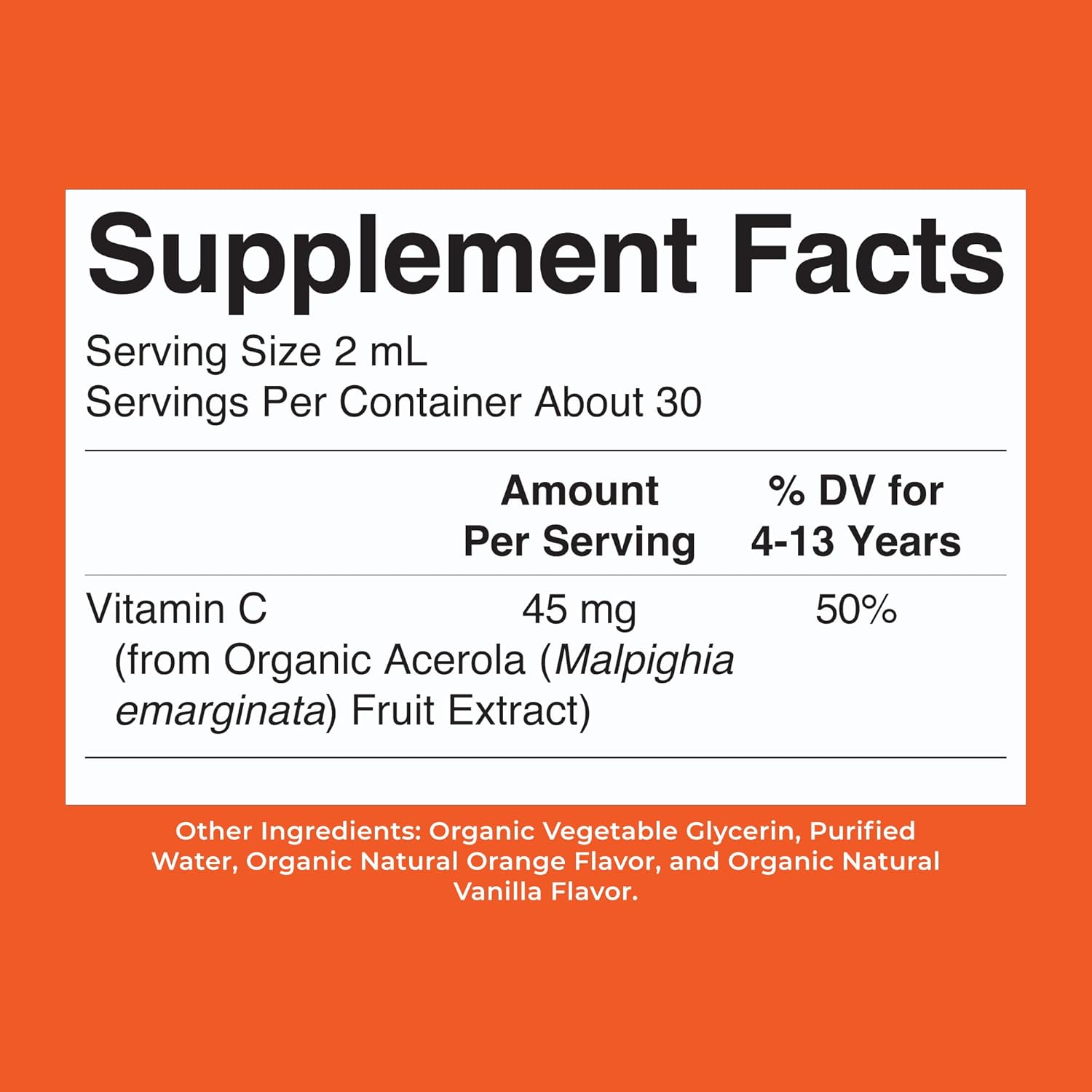 MARYRUTH'S Organic Vitamin C Supplement | Liquid Vitamin C Liquid Drops for Adults & Kids | Immune Support Supplement for Overall Health | Vegan