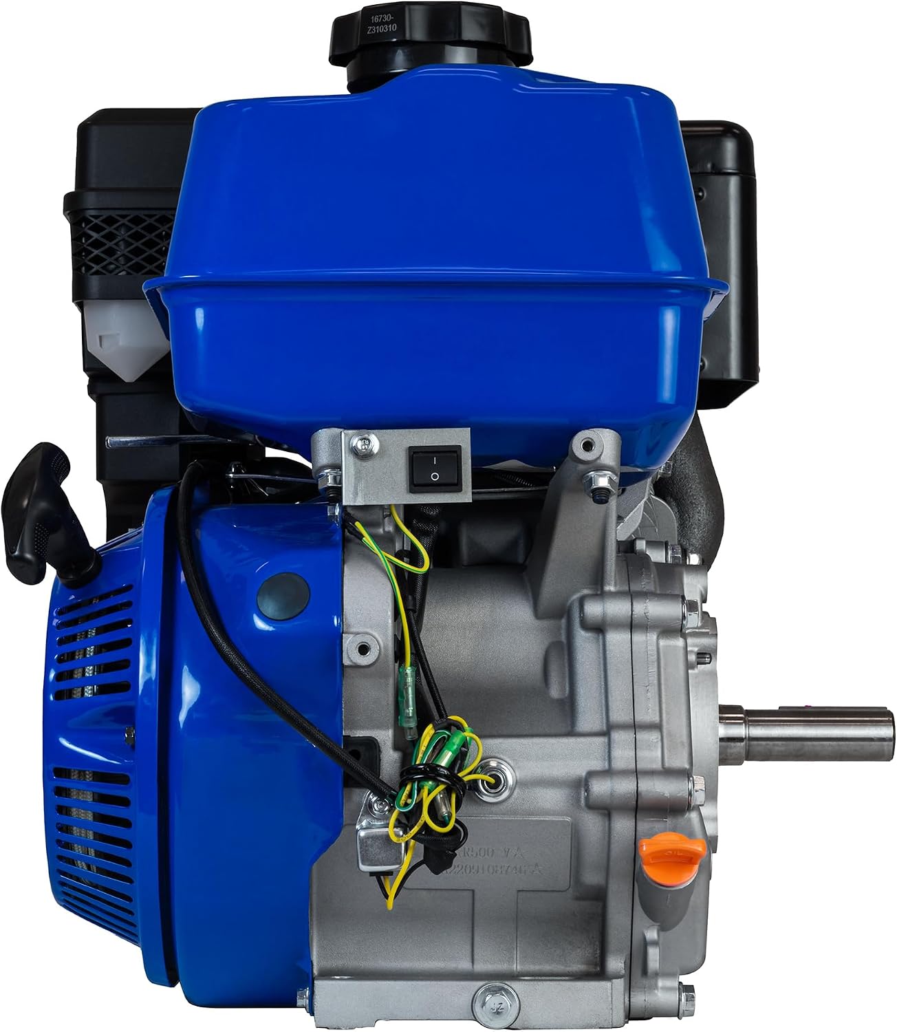 DuroMax XP7HPE 208cc Electric Start Gas Powered, 50 State Approved, Multi-Use Engine Blue