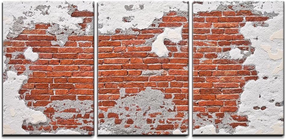 wall26 - 3 Piece Canvas Wall Art - Blue Ocean Waves - Modern Home Art Stretched and Framed Ready to Hang - 16"x24"x3 Panels