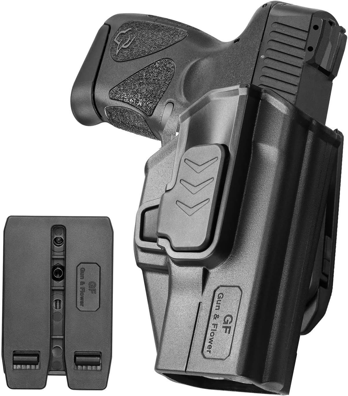 Taurus G2C Holster, Taurus G3C Holster, 9mm/.40 Cal OWB, Level II Paddle
