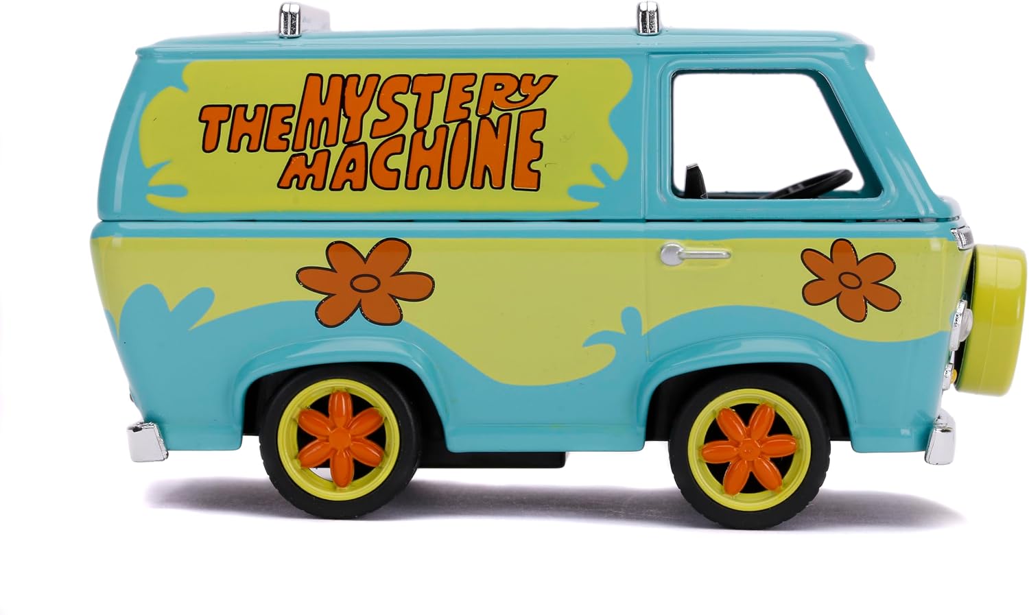 Jada Toys 1:32 Scooby-Doo Mystery Machine Die-Cast Car, Toys for Kids and Adults