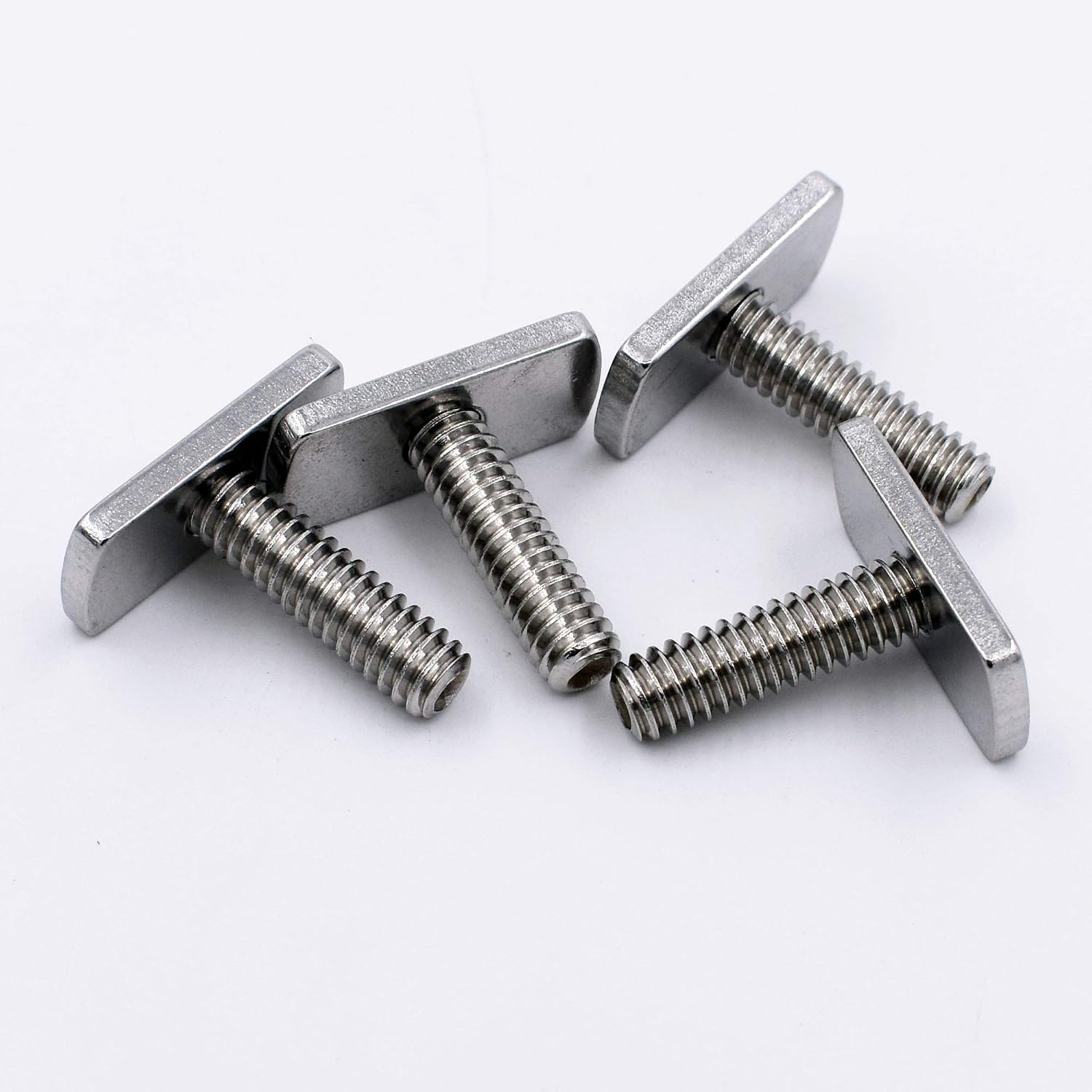 YYST 1/4 Inch - 20 Threads Kayak Rail/Track Screws & Track Nuts T Bolt Hardware Gear Mounting Replacement Kit for Kayaks Canoes Boats Rails