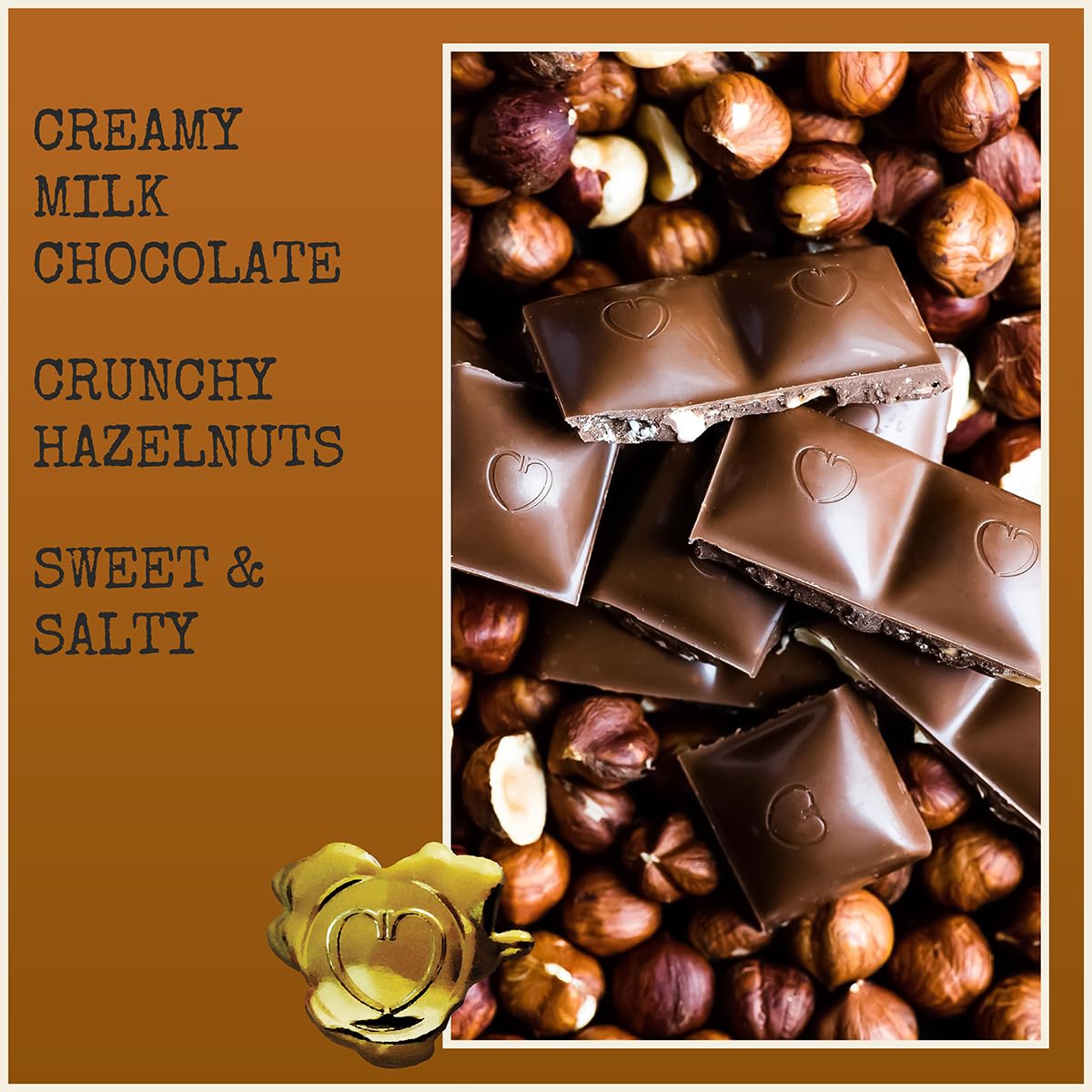 Chocolove Creamy Milk Chocolate Bars | 33% Cocoa | Crafted with Silky Premium Chocolate | Non-GMO, & Gluten-Free, 3.2 oz Bar (12 Pack)