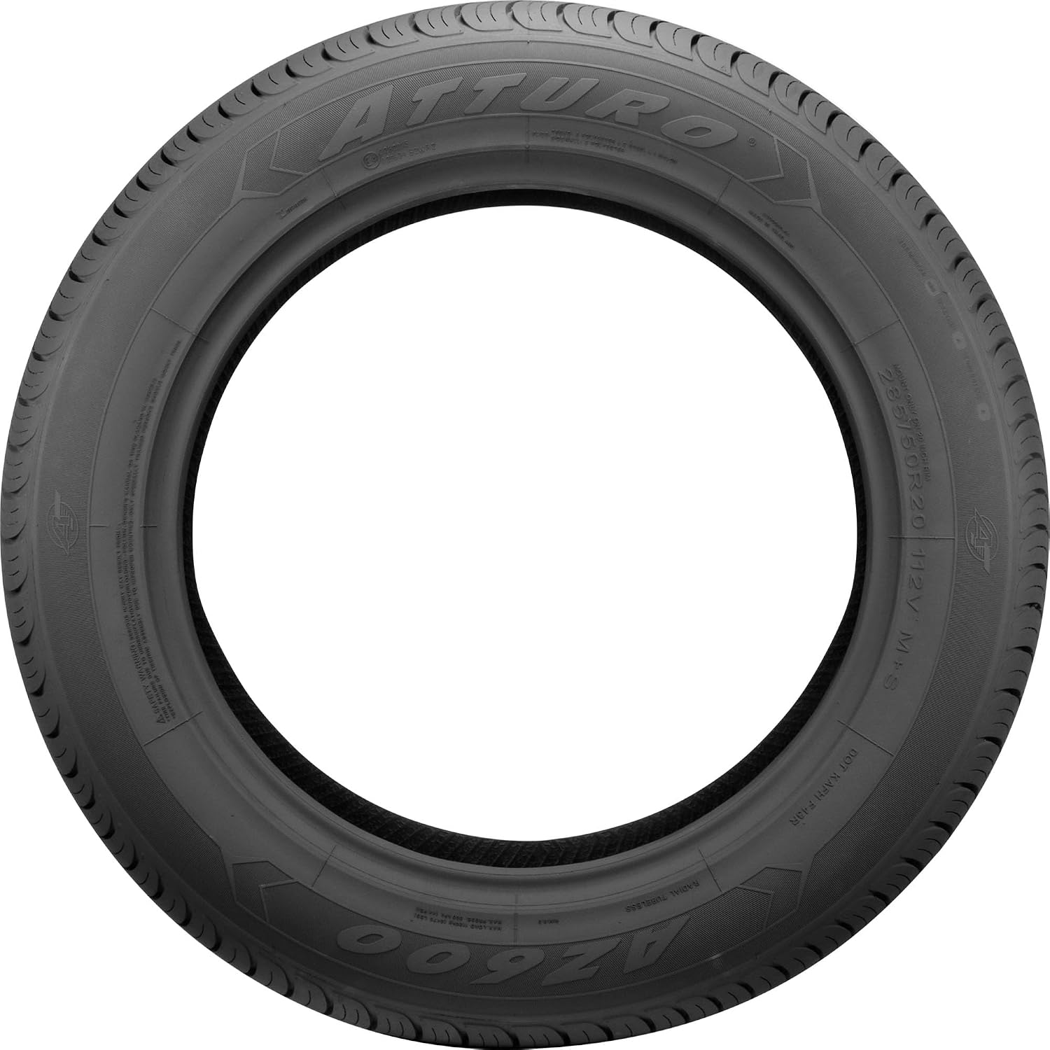 ATTURO AZ600 All-Season Touring Tire, 225/55R17 101H XL | Truck/SUV Touring All Season Traction 101H Rated Extra Load Radial Construction Black Sidewall Tire