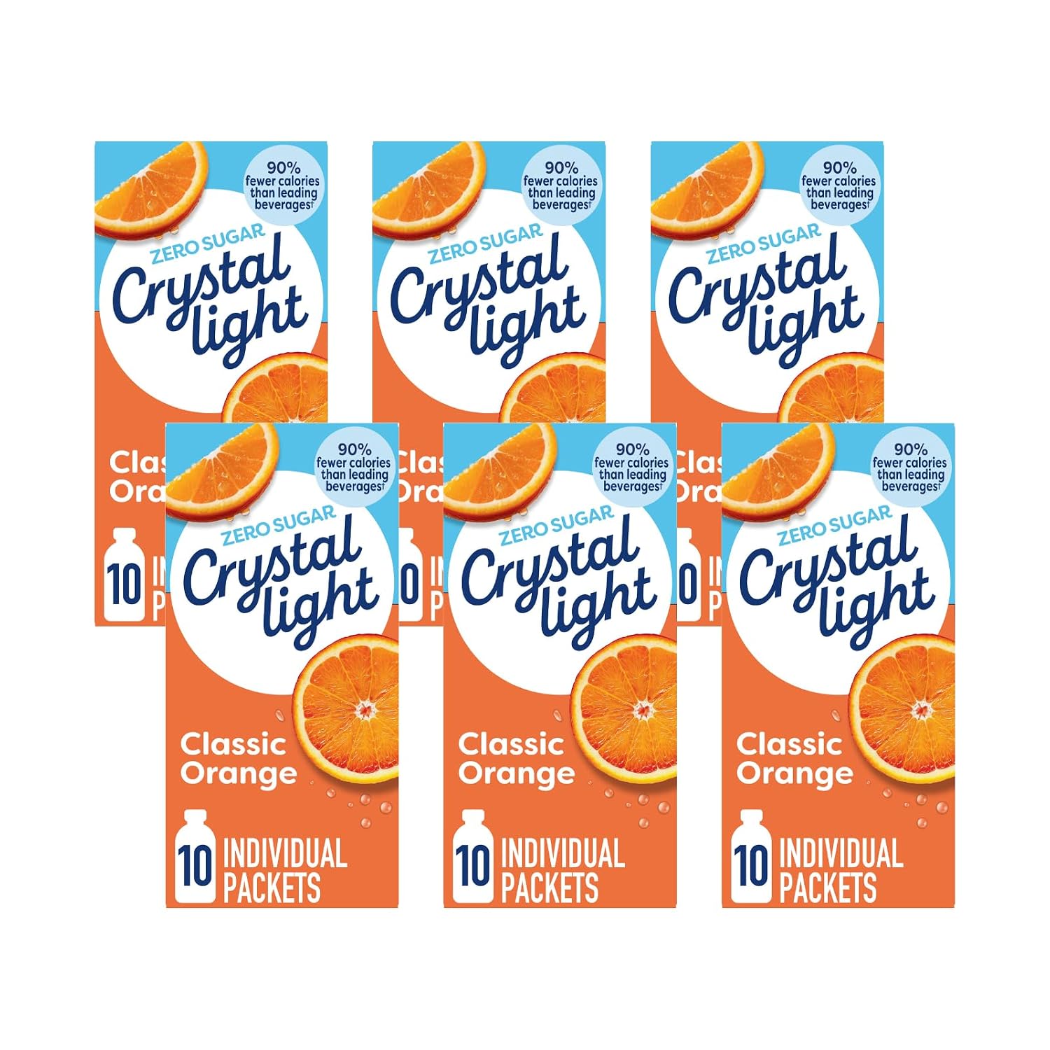 Crystal Light On-The-Go Drink Mix Packets, Sugar Free Powdered Water Enhancer, Naturally Flavored Low Calorie Beverage Mix, Cherry Pomegranate, 0.11 Ounce Packets, 10 Count (Pack of 4)