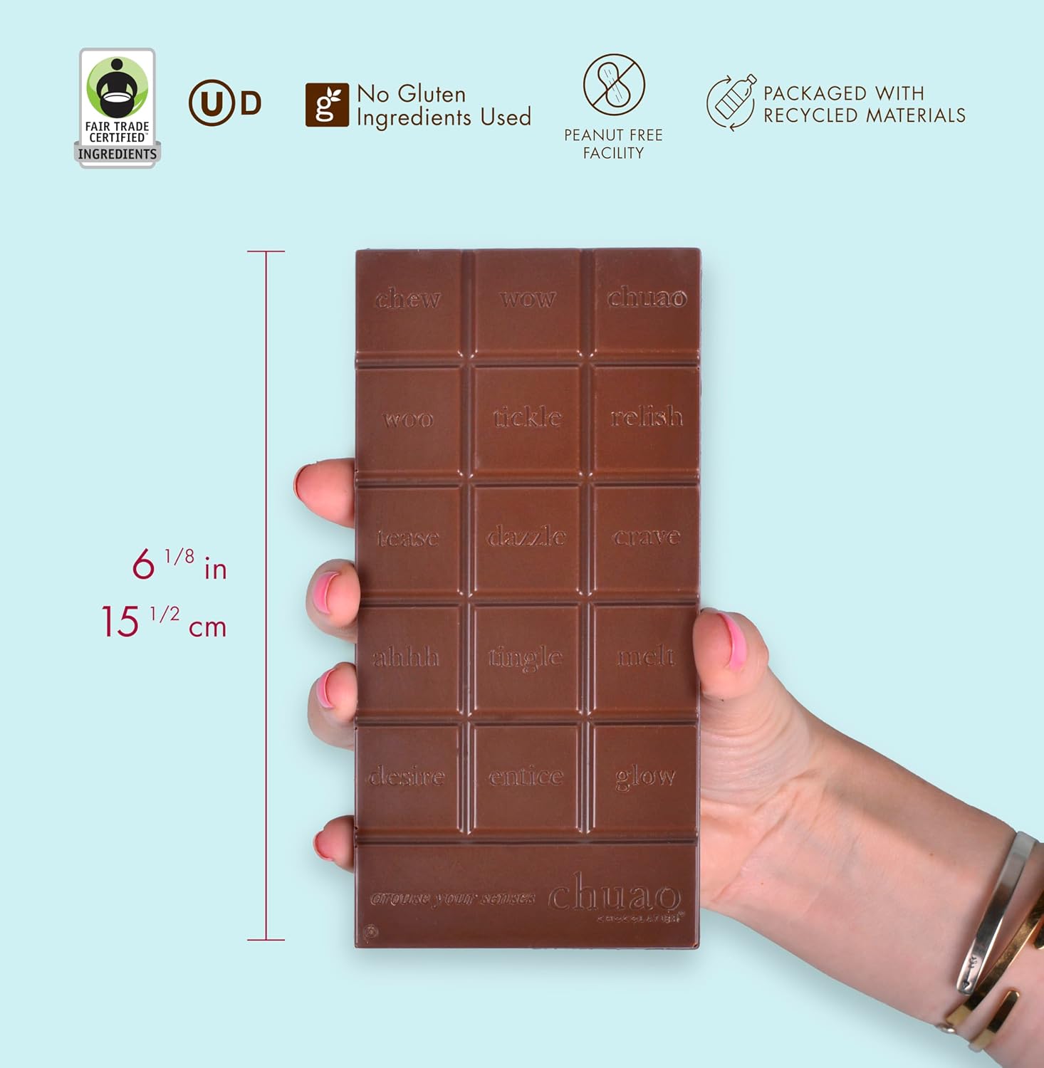 Chuao Chocolatier Ravishing Rocky Road Milk Chocolate Bars | Gourmet Almond Vegan Marshmallows Artisan No Preservatives | 10 Pack (2.8 oz each)