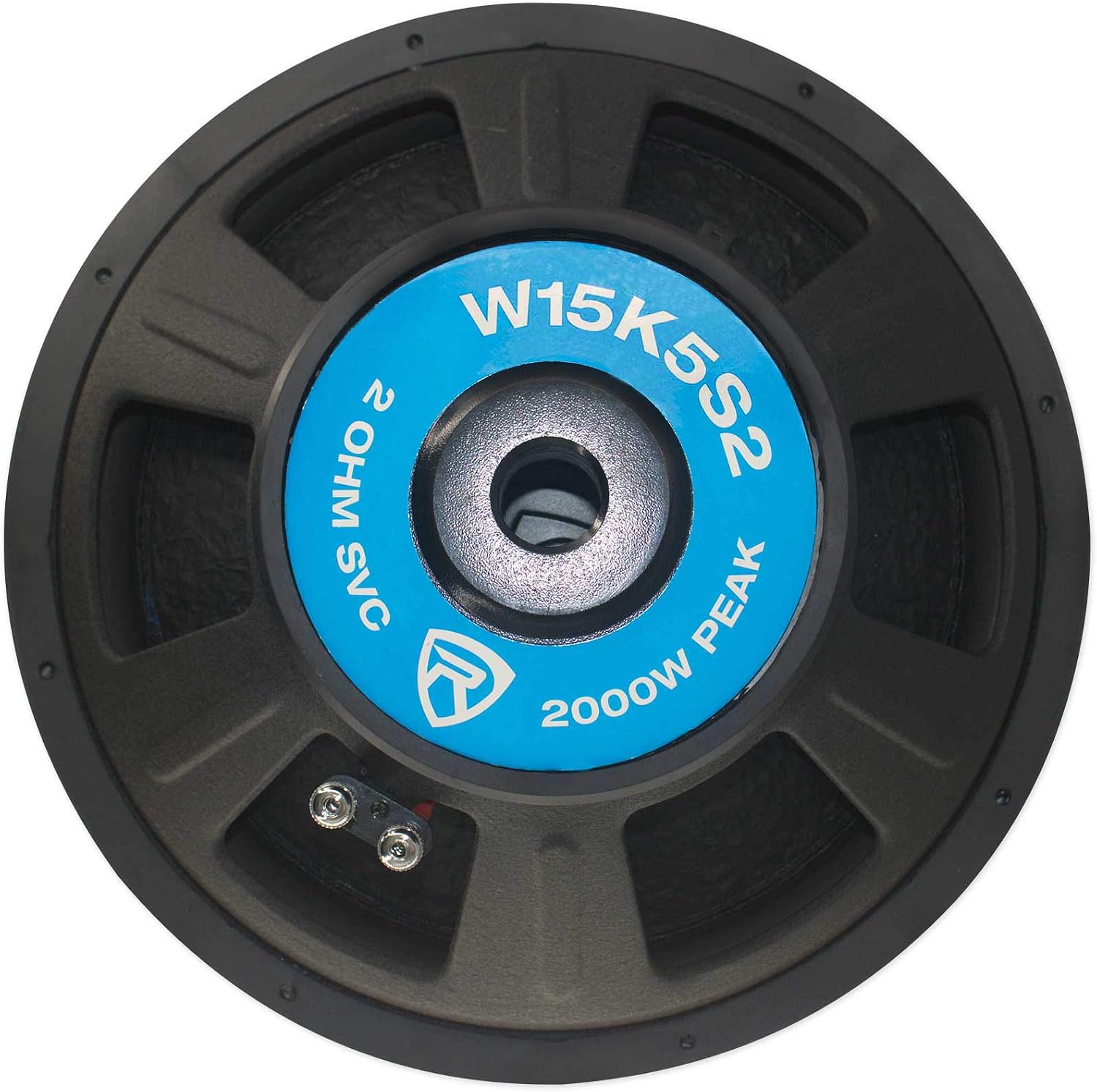 Rockville W15K5S2 K5 15" SVC 2-Ohm Car Audio Subwoofer, 500W CEA-Rated RMS
